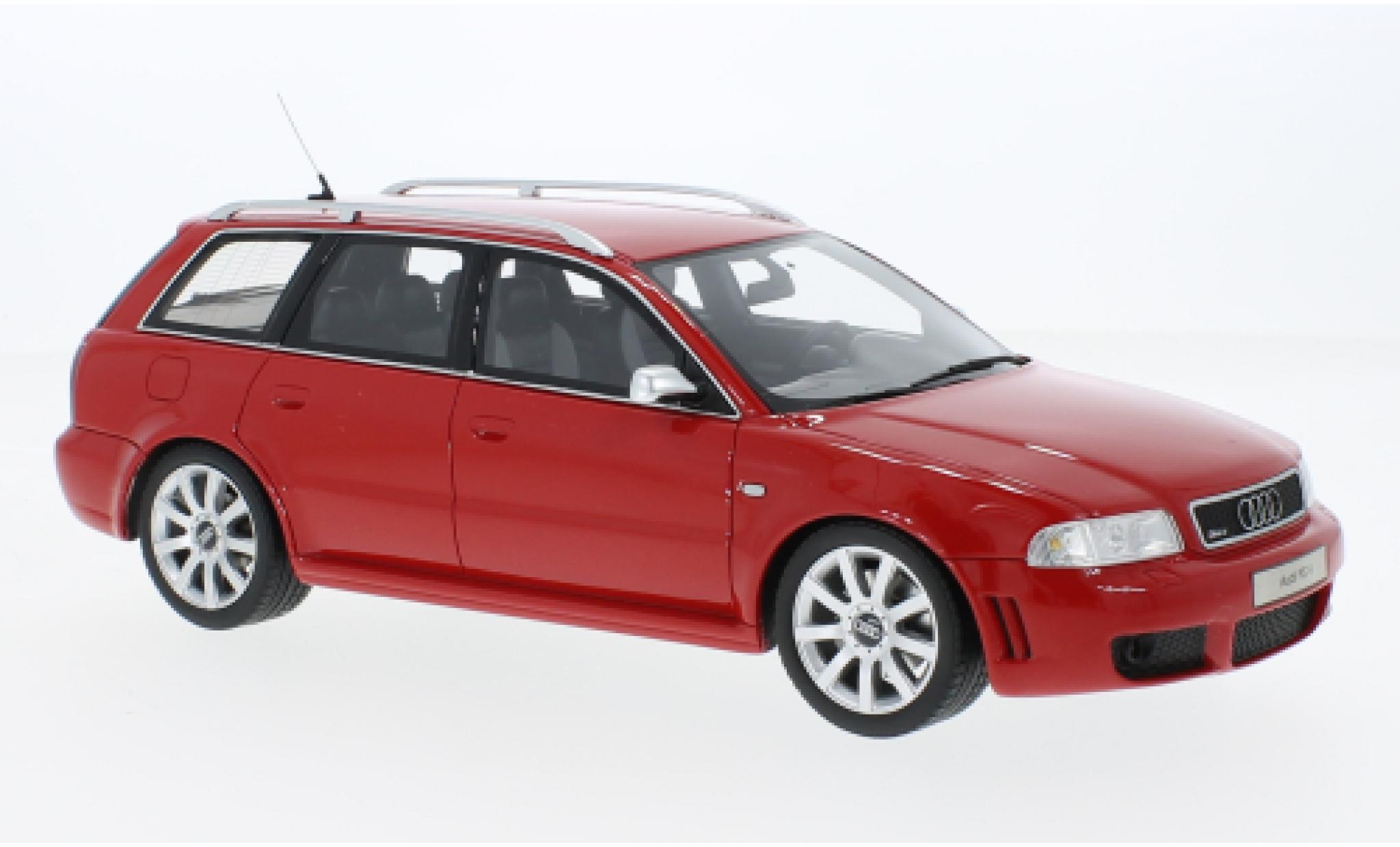 Audi RS4 1/18 Ottomobile (B5) rood 2000 modelauto