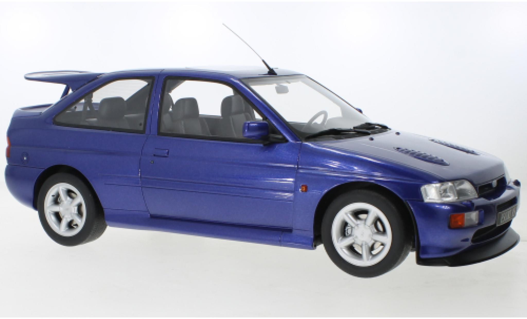 Ford Escort 1/12 Ottomobile RS Cosworth metallic blauw 1993 modelauto