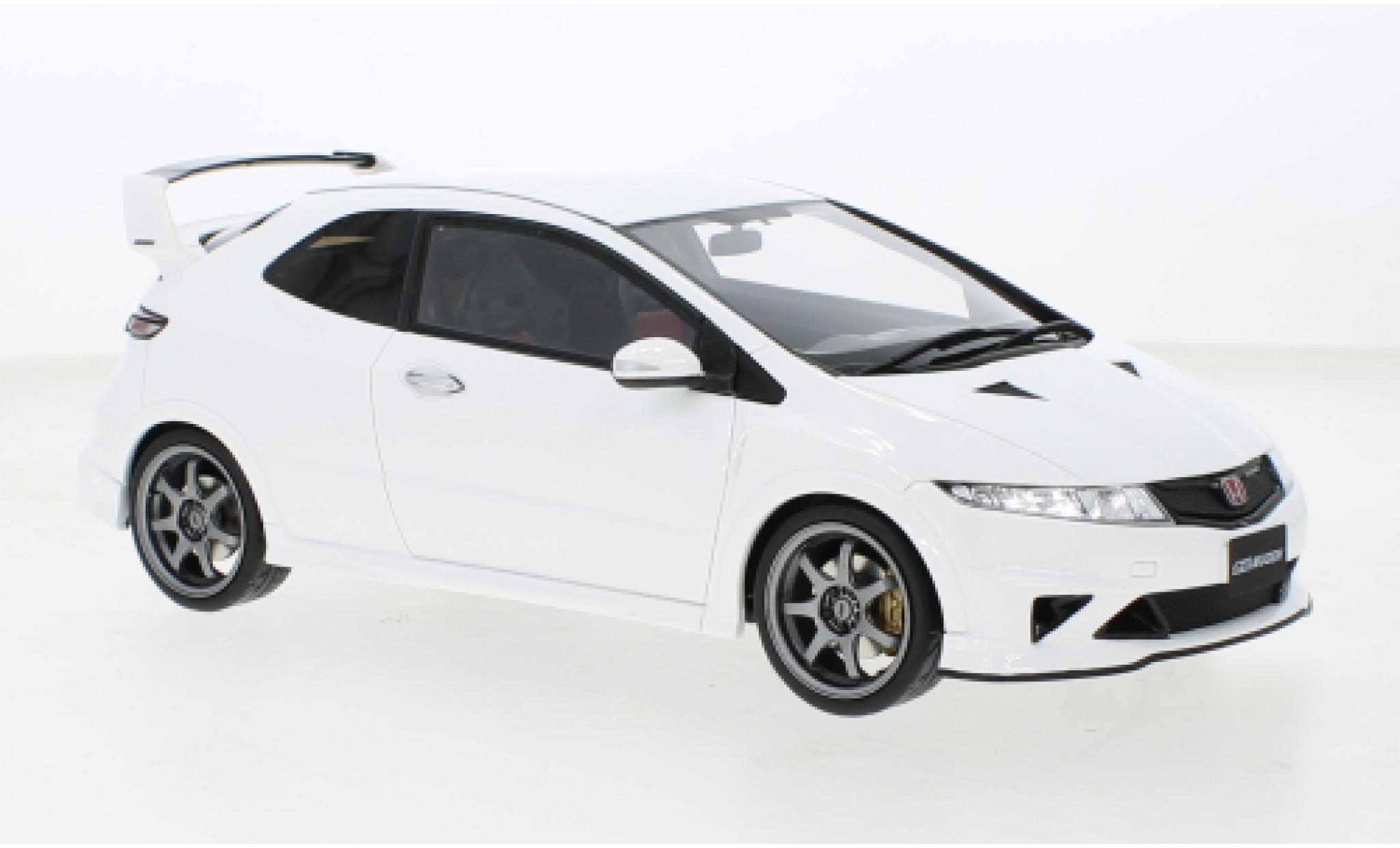 Honda Civic 1/18 Ottomobile FN2 Type-R Mugen wit 2010 modelauto
