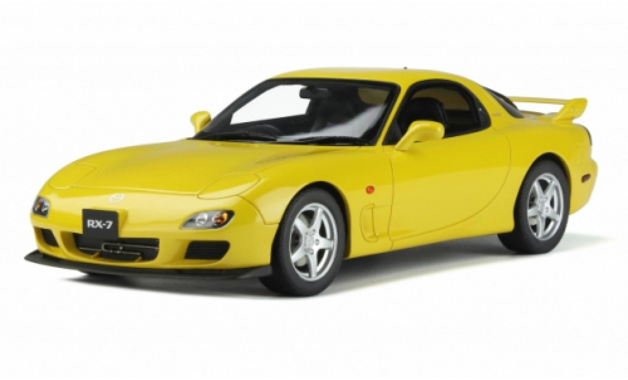Mazda RX7 1/18 Ottomobile FD Type R Bathurst R geel RHD 1999 modelauto