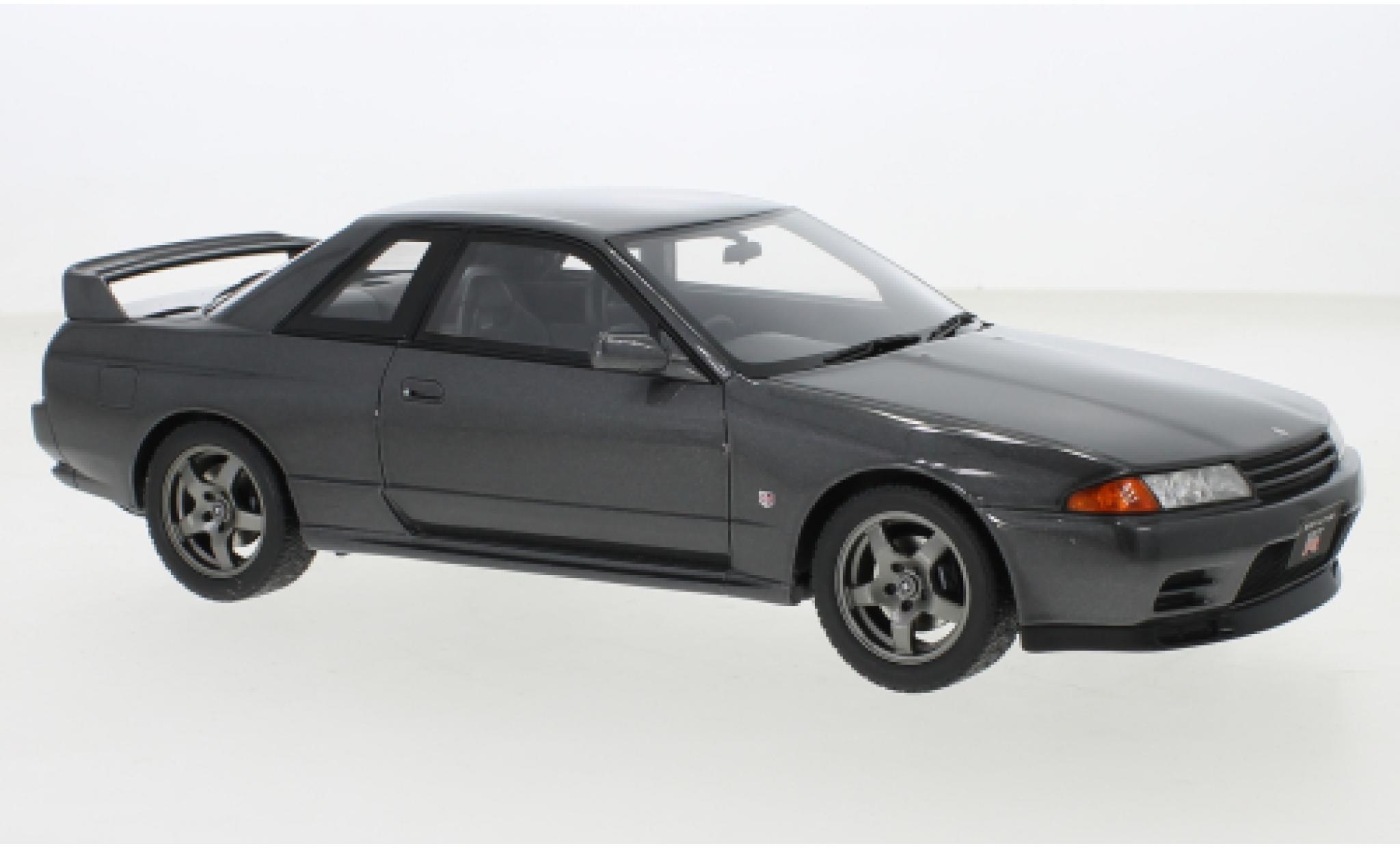 Nissan Skyline 1/18 Ottomobile GT-R (R32) metallic grijs 1993 modelauto