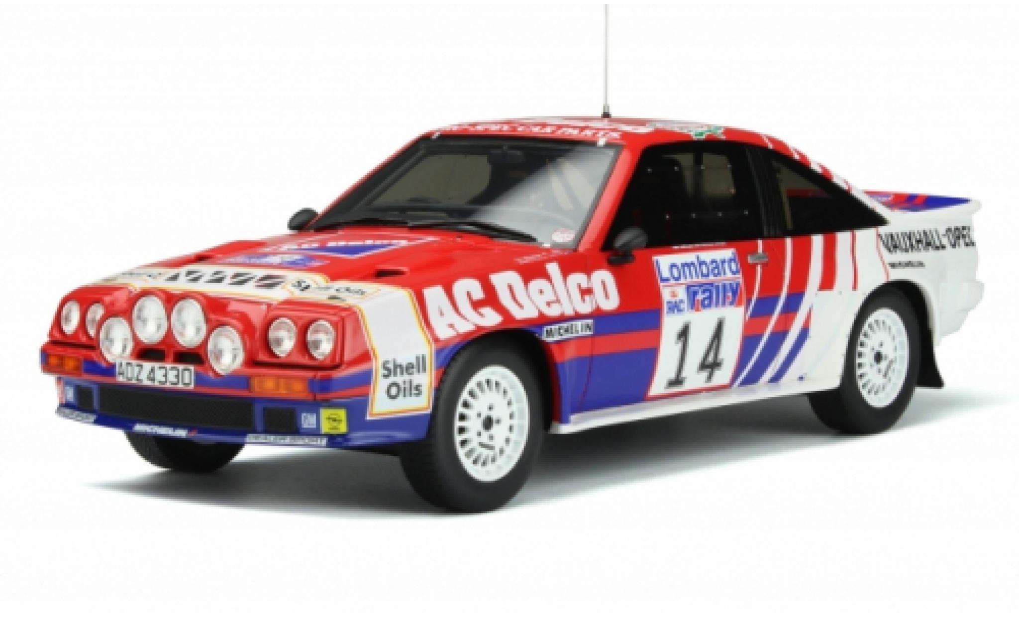 Opel Manta 1/18 Ottomobile 400 No.14 Rallye WM RAC Rallye 1985 modelauto