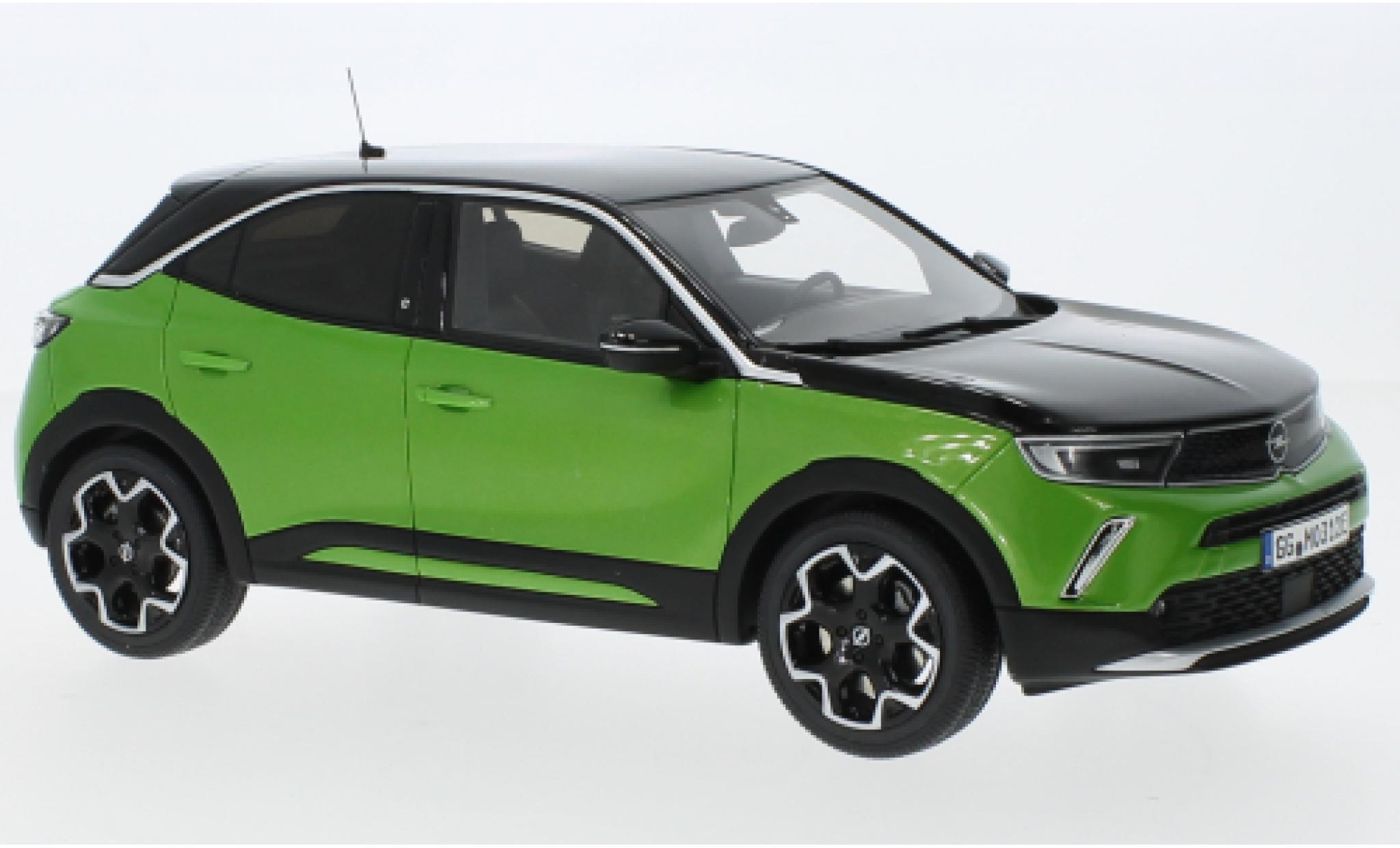 Opel Mokka 1/18 Ottomobile -E GS Line metallic groen 2021 modelauto