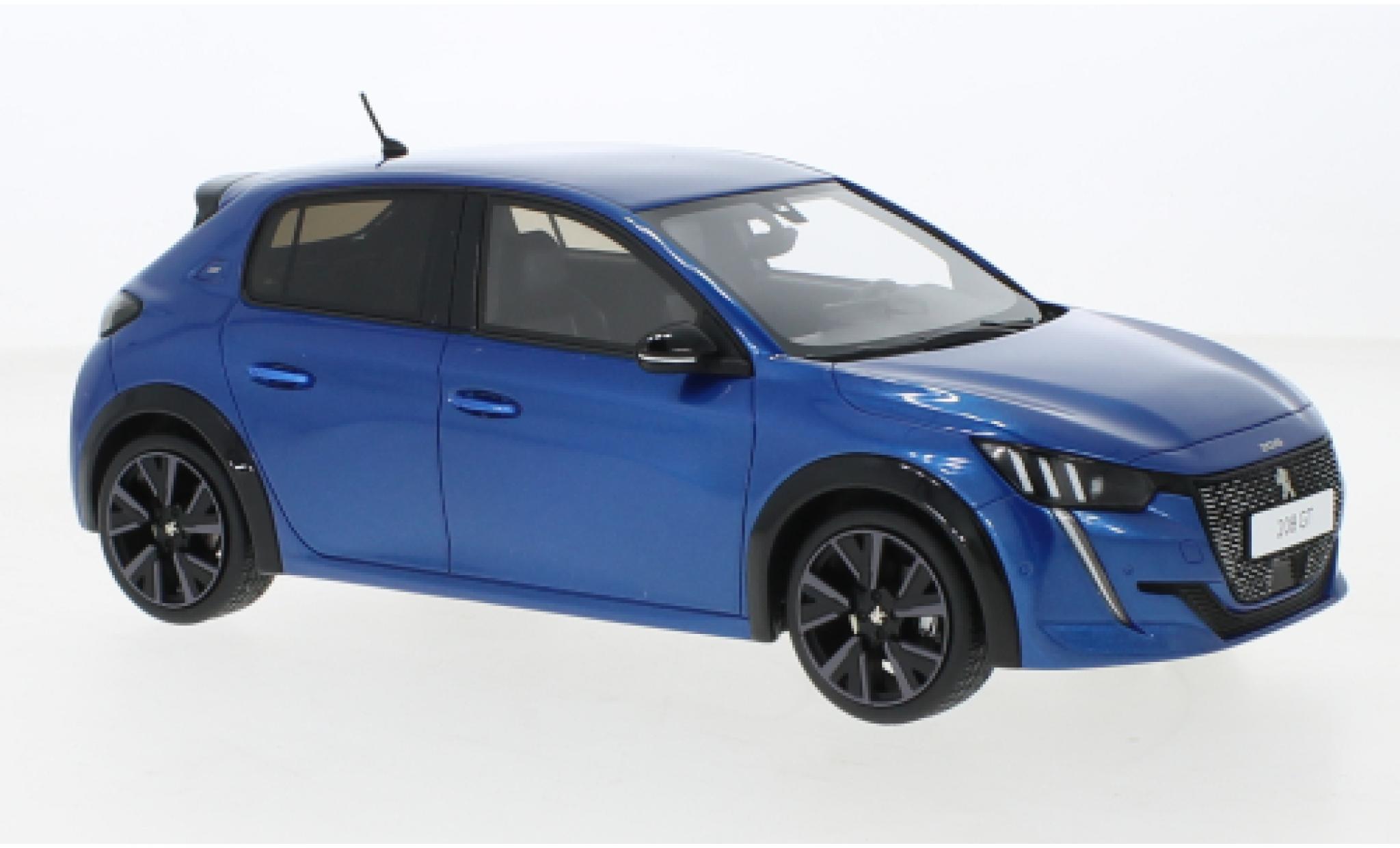 Peugeot 208 1/18 Ottomobile GT metallic blauw 2020 modelauto