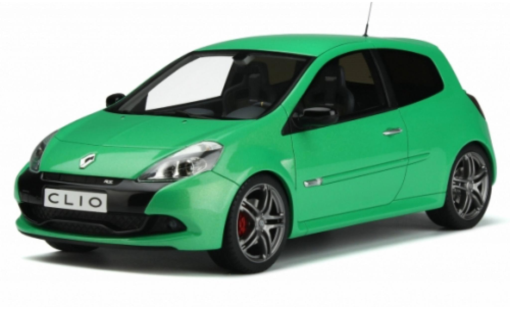 Renault Clio 1/18 Ottomobile 3 R.S. Ph.2 groen 2011 modelauto