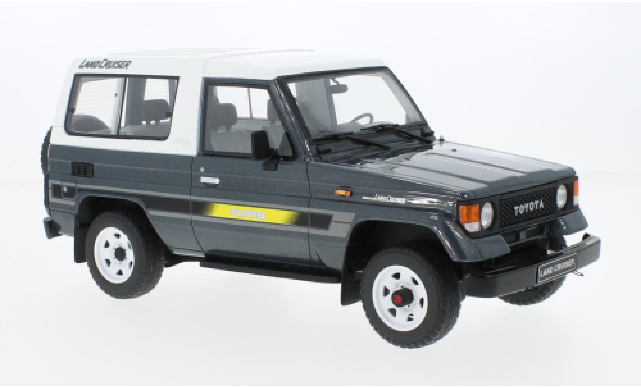 Toyota Land Cruiser 1/18 Ottomobile 73 metallic grijs 1987 modelauto