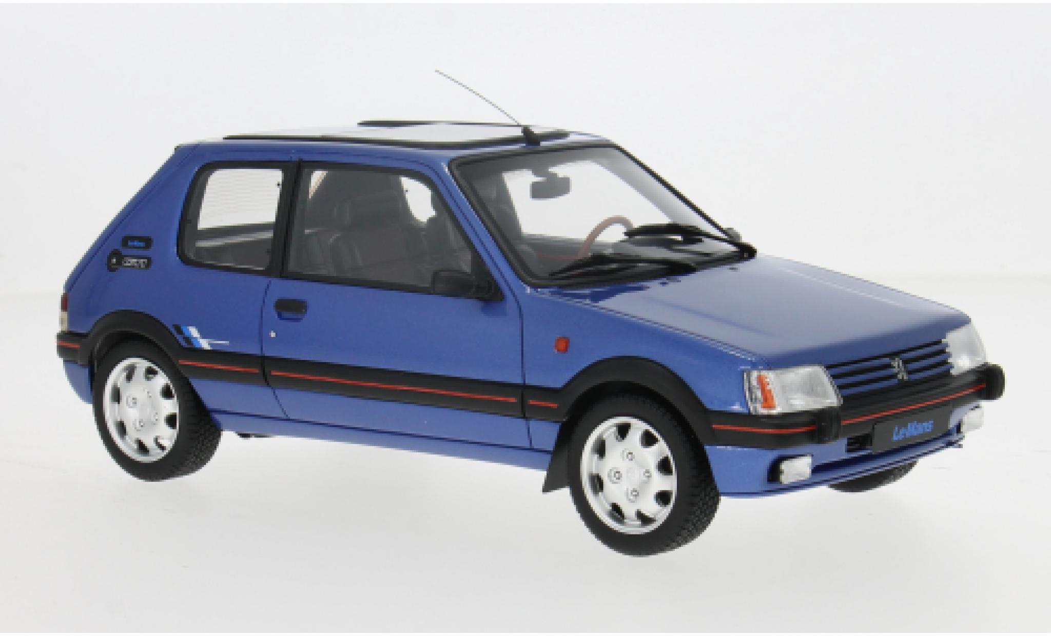Peugeot 205 1/18 Ottomobile 1.9 GTI blauw 1991 1:18 modelauto