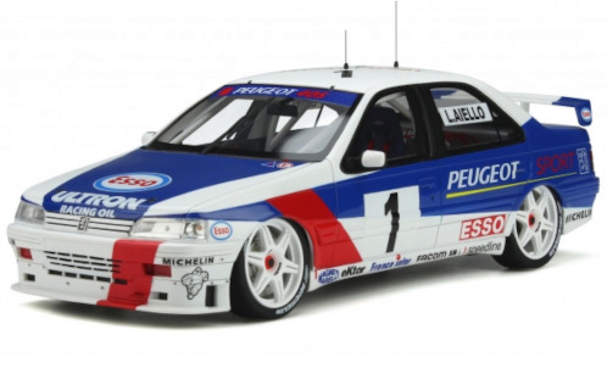 Peugeot 405 1/18 Ottomobile MI16 Super Tourisme No.1 Supertourisme 1995 L.Aiello modelauto