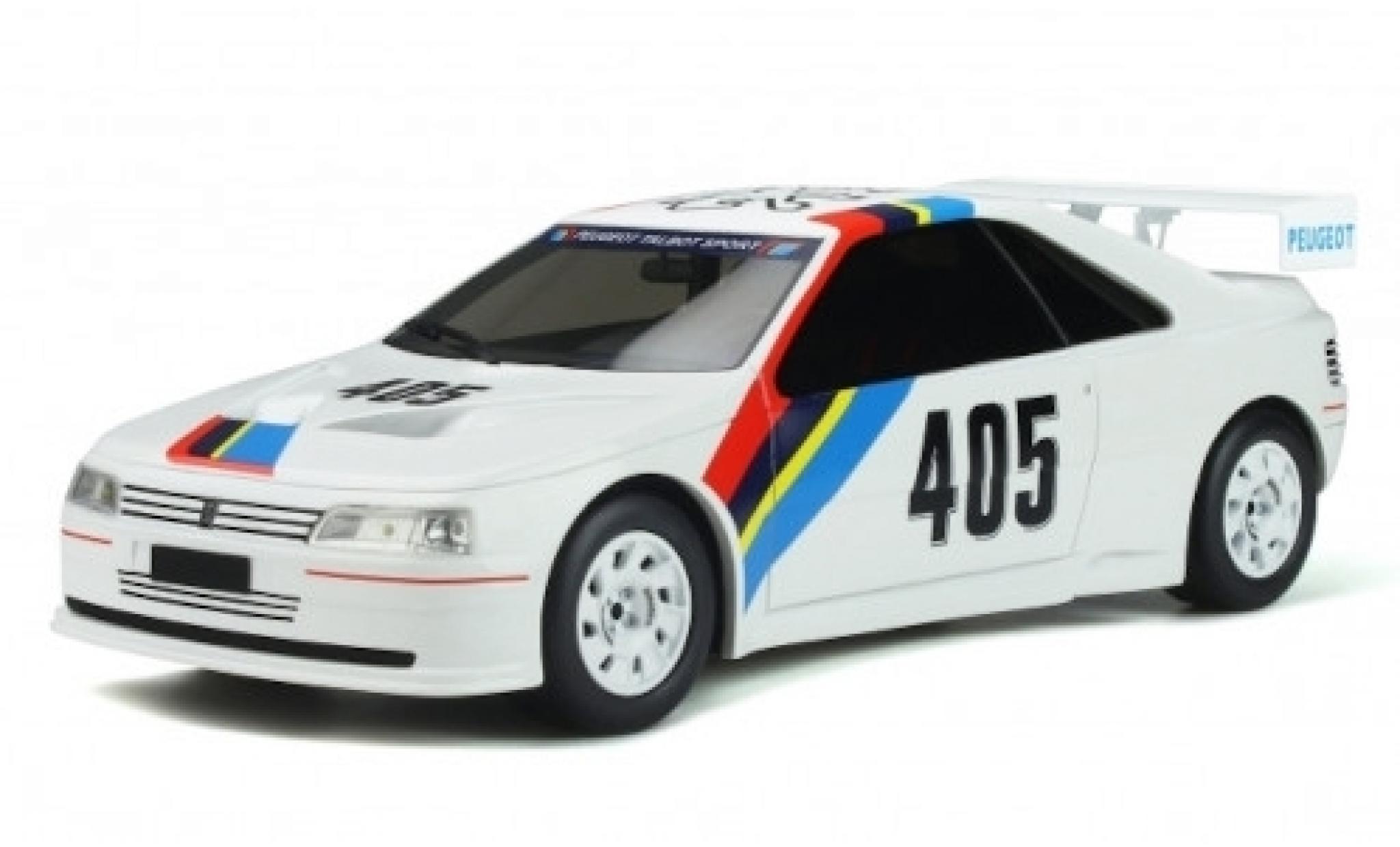 Peugeot 405 1/18 Ottomobile T16 Gr.5 wit/Dekor No. Talbot Sport 1988 modelauto