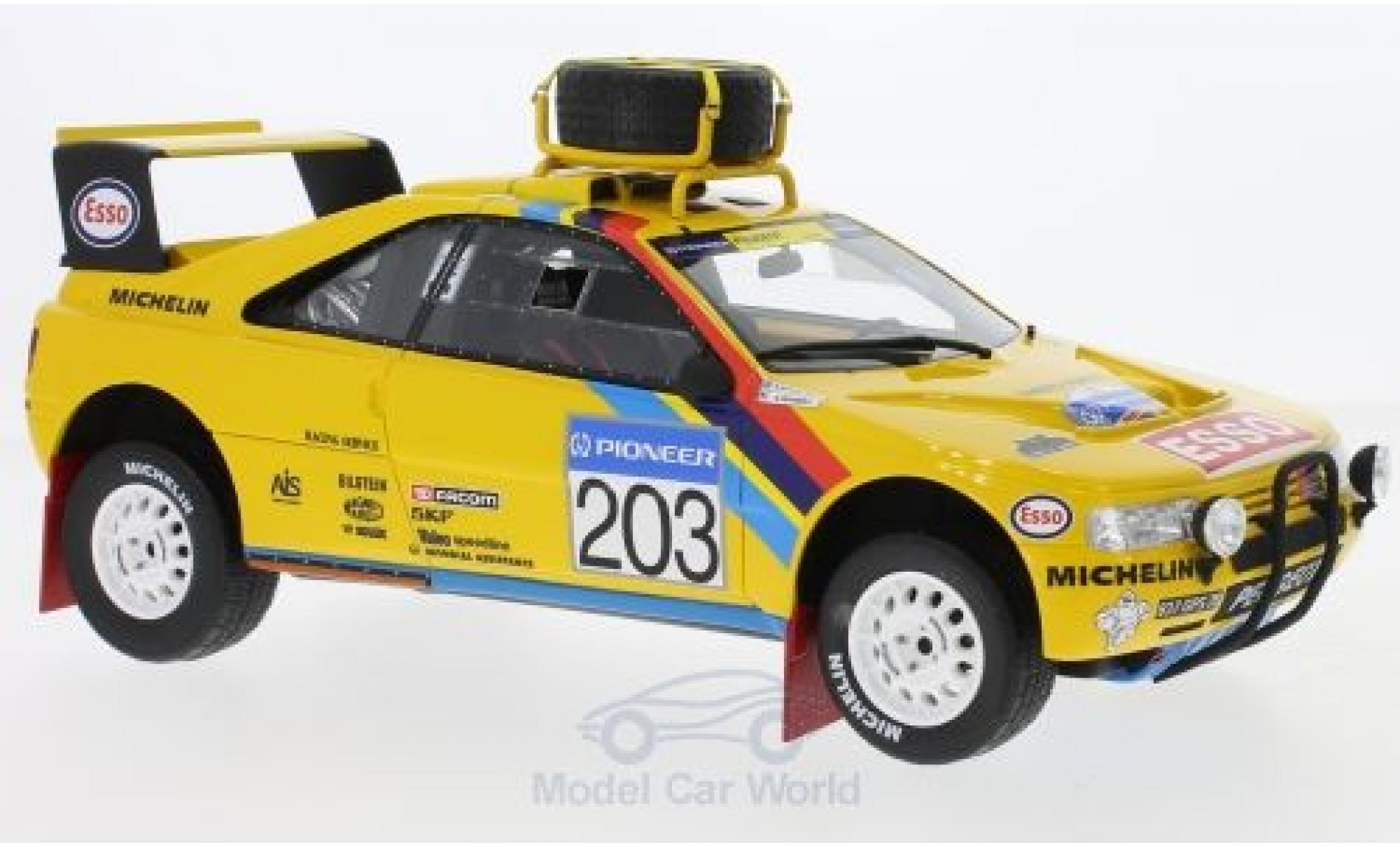 Peugeot 405 1/18 Ottomobile T16 Grand Raid No.203 Camel Rallye Paris Dakar 1990 A.Vatanen/B.Berglund modelauto