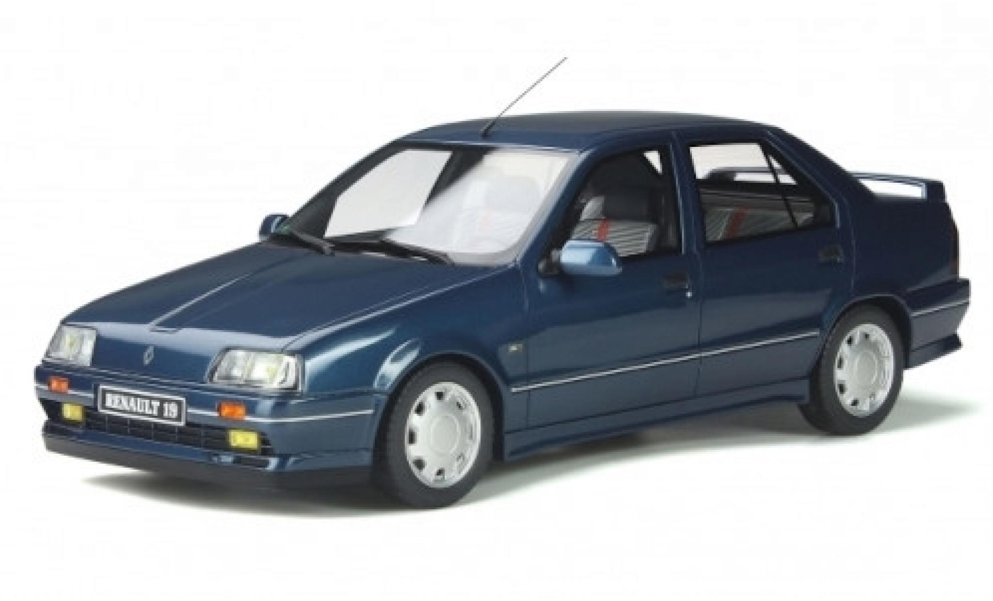 Renault 19 1/18 Ottomobile Chamade 16S Phase 1 metallic blauw 89 modelauto