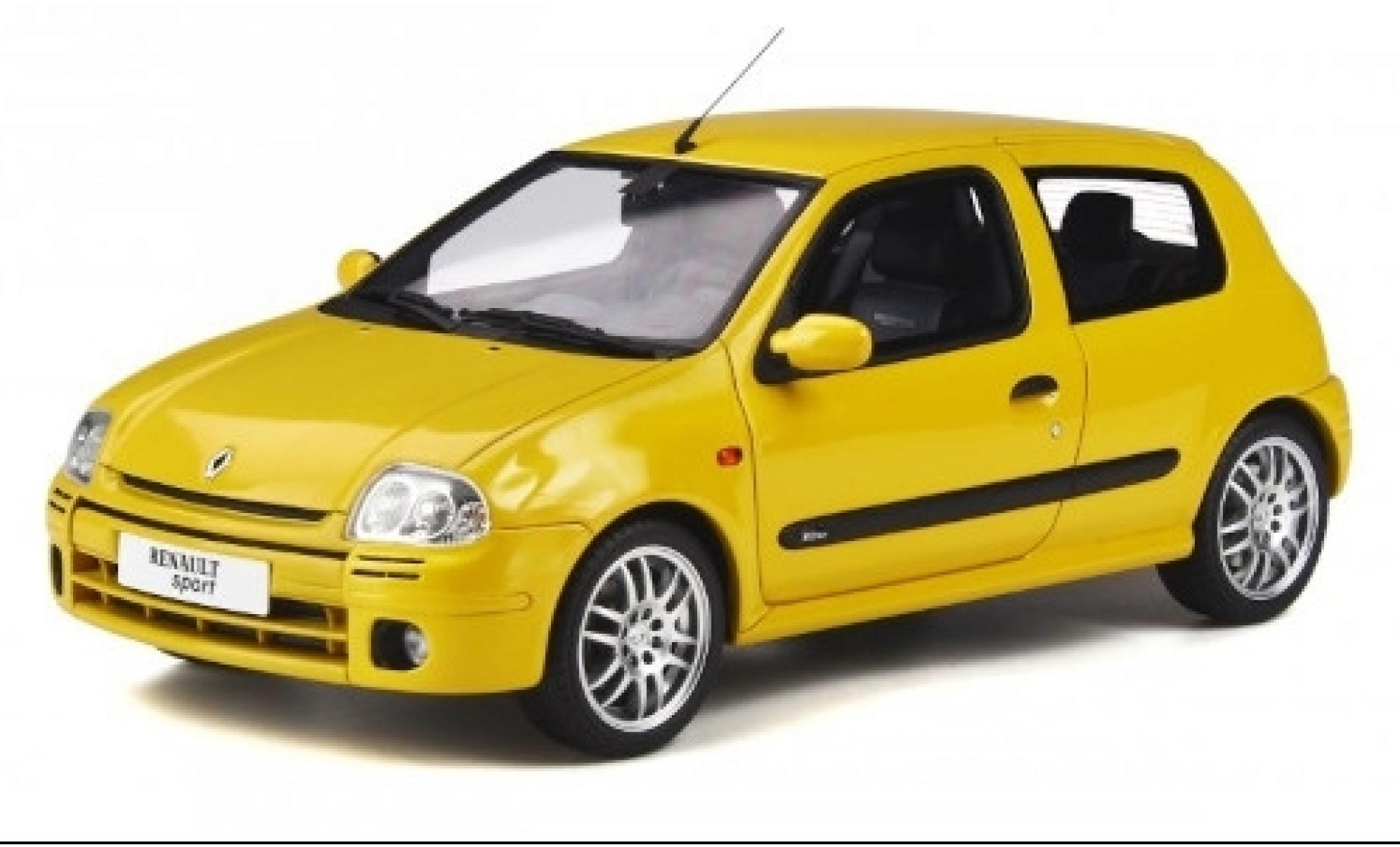 Renault Clio 1/18 Ottomobile 2 R.S. Phase 1 geel 1999 modelauto
