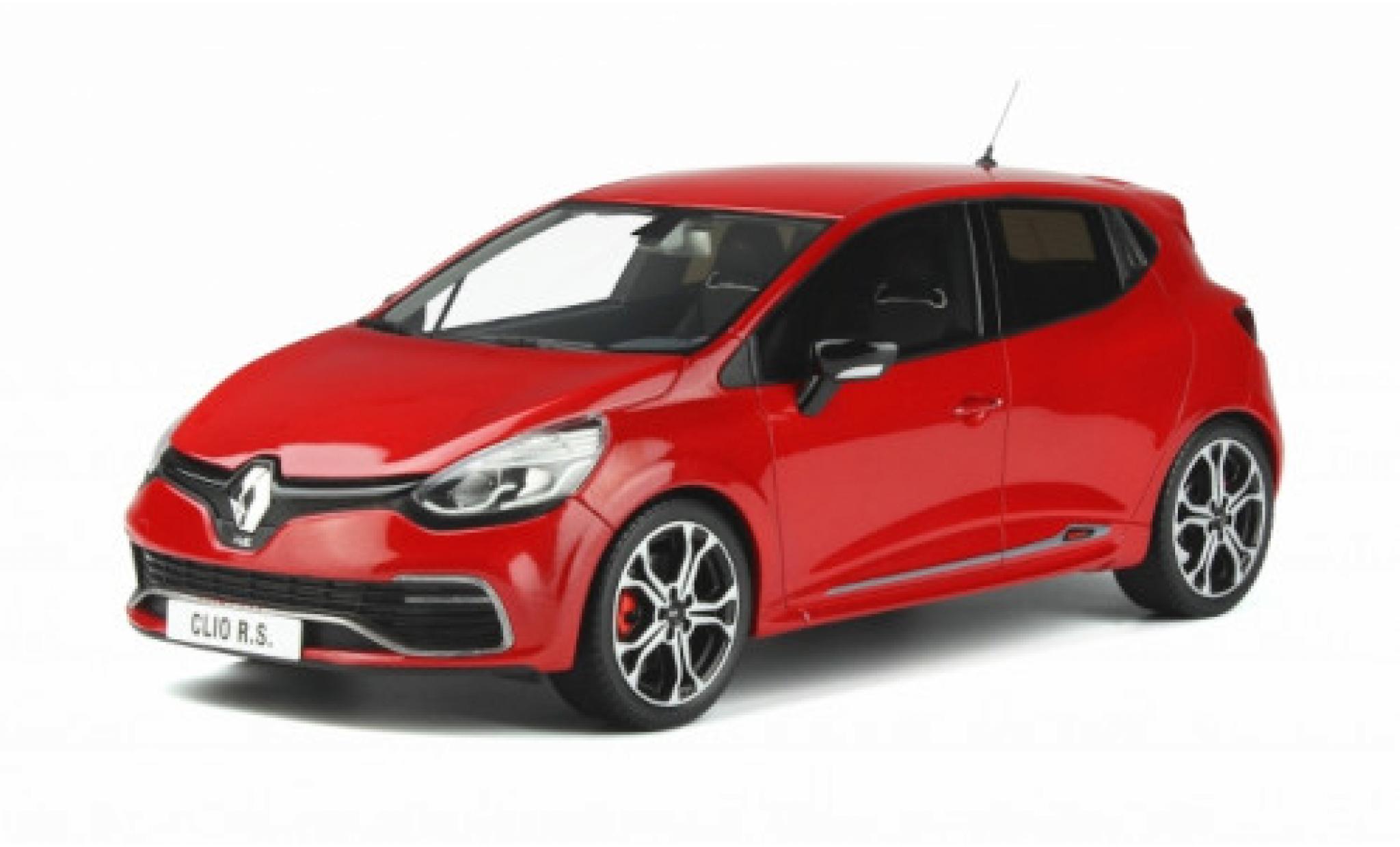 Renault Clio 1/18 Ottomobile IV R.S. Trophy 220 EDC metallic rood 2016 modelauto