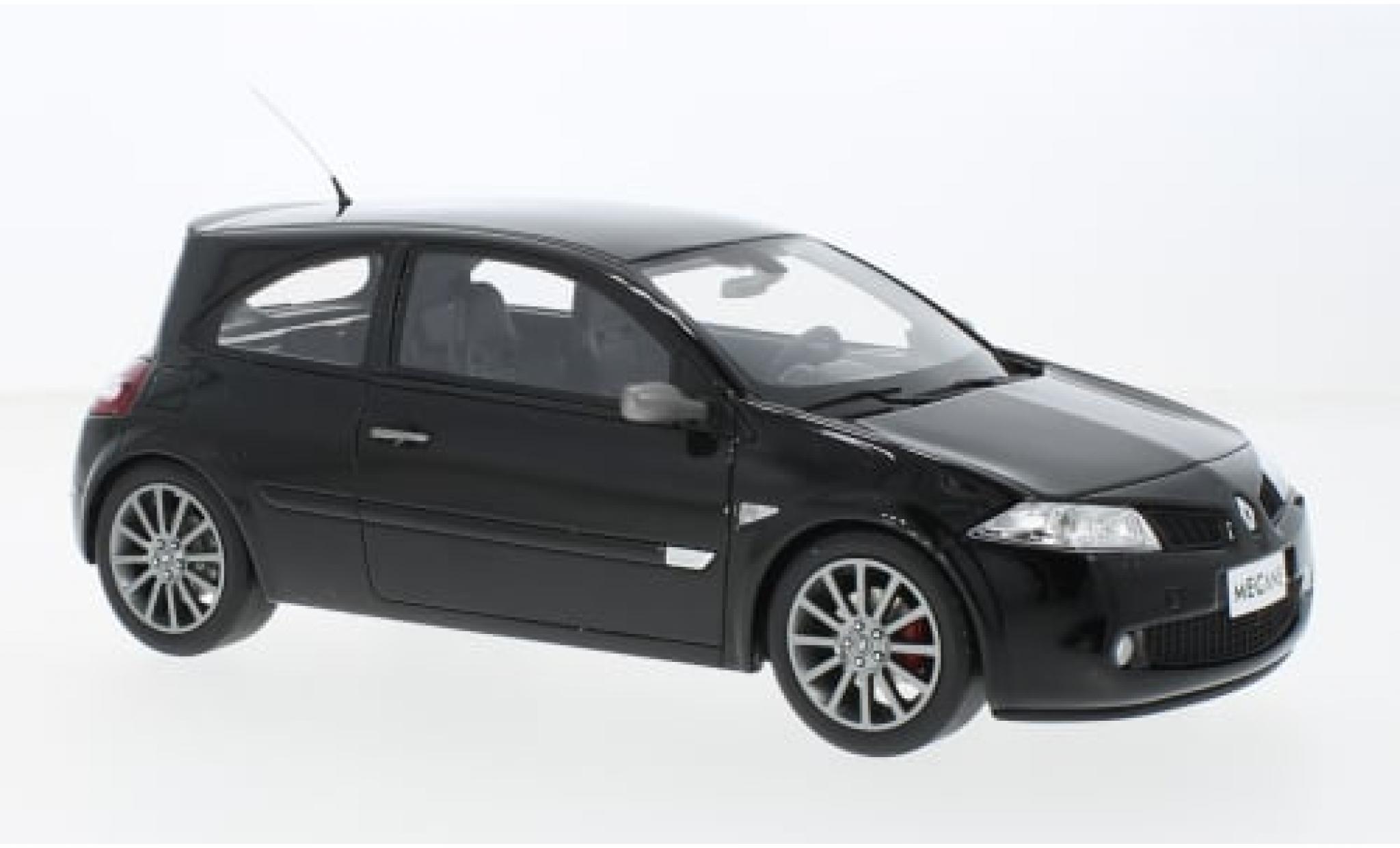 Renault Megane 1/18 Ottomobile 2 RS Phase 2 zwart 2005 1:18 modelauto