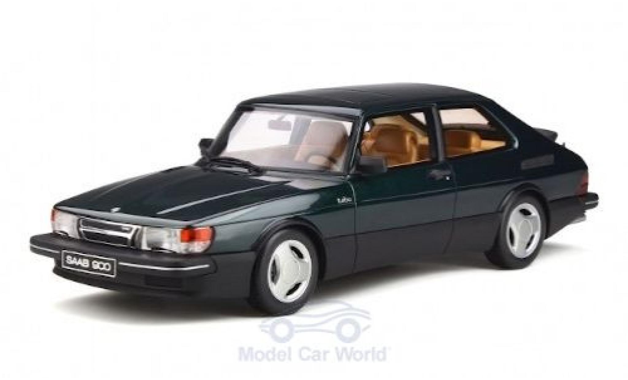 Saab 900 1/18 Ottomobile Turbo 16V Aero Mk1 metallic groen 1984 modelauto