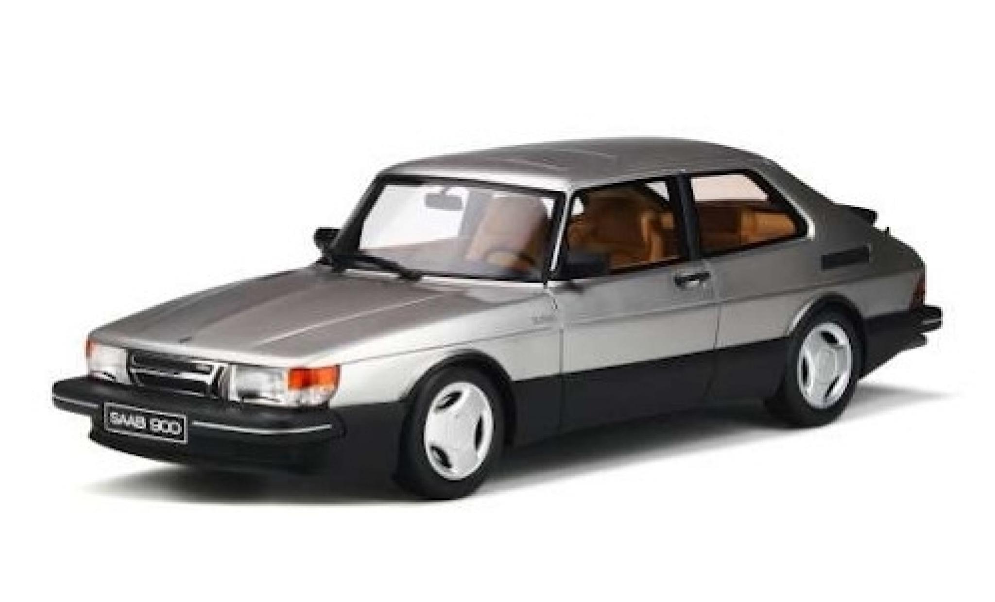 Saab 900 1/18 Ottomobile Turbo 16V Aero Mk1 grijs 1984 modelauto