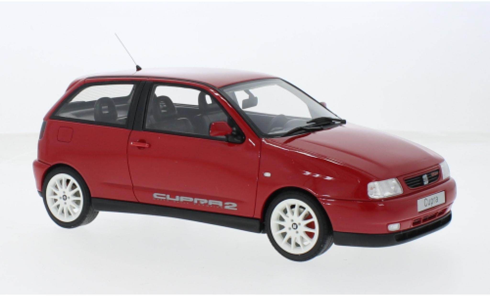 Seat Ibiza 1/18 Ottomobile Cupra 2 Mk2 rood 1997 1:18 modelauto
