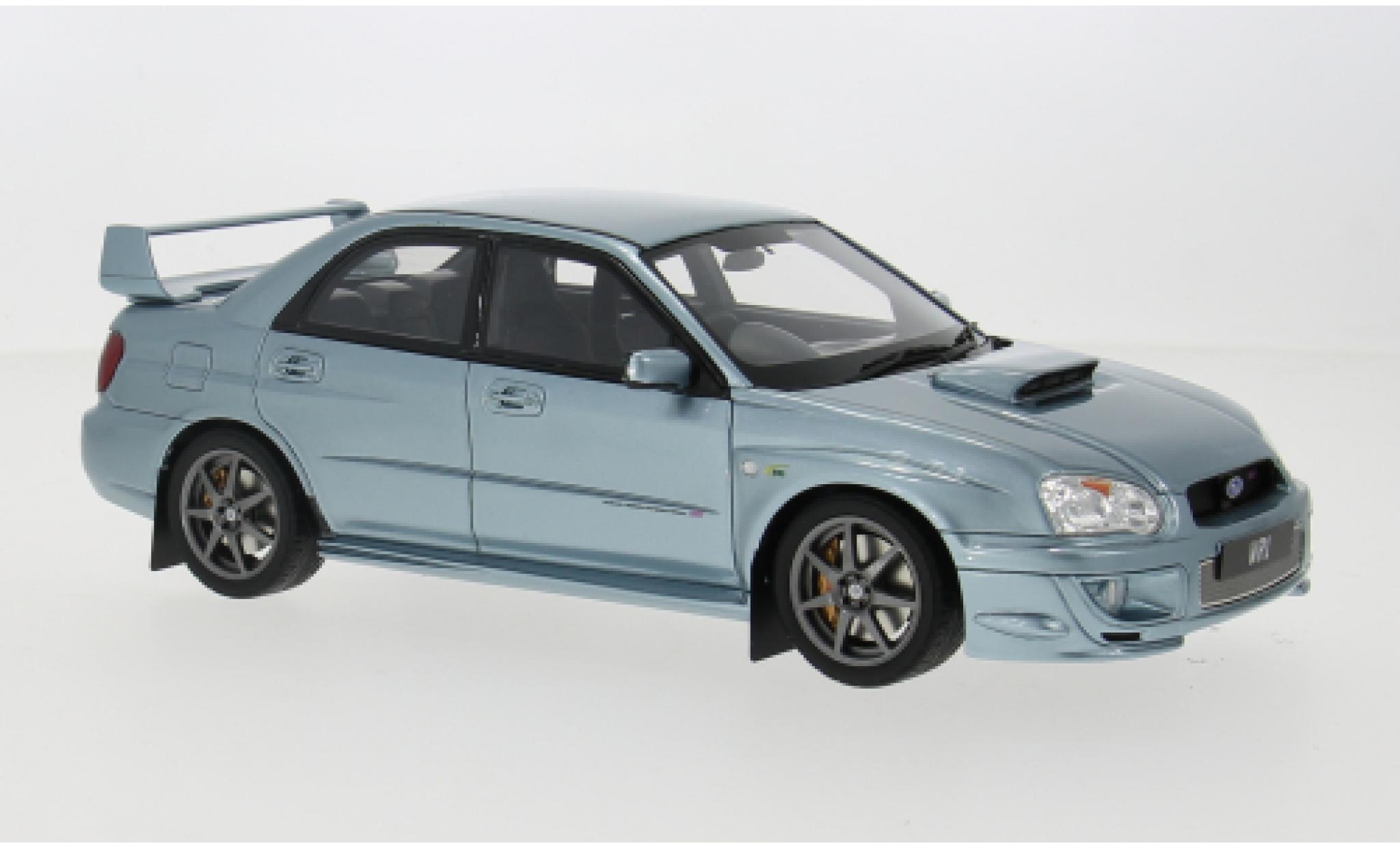 Subaru Impreza 1/18 Ottomobile WRX STI blauw 2003 1:18 modelauto