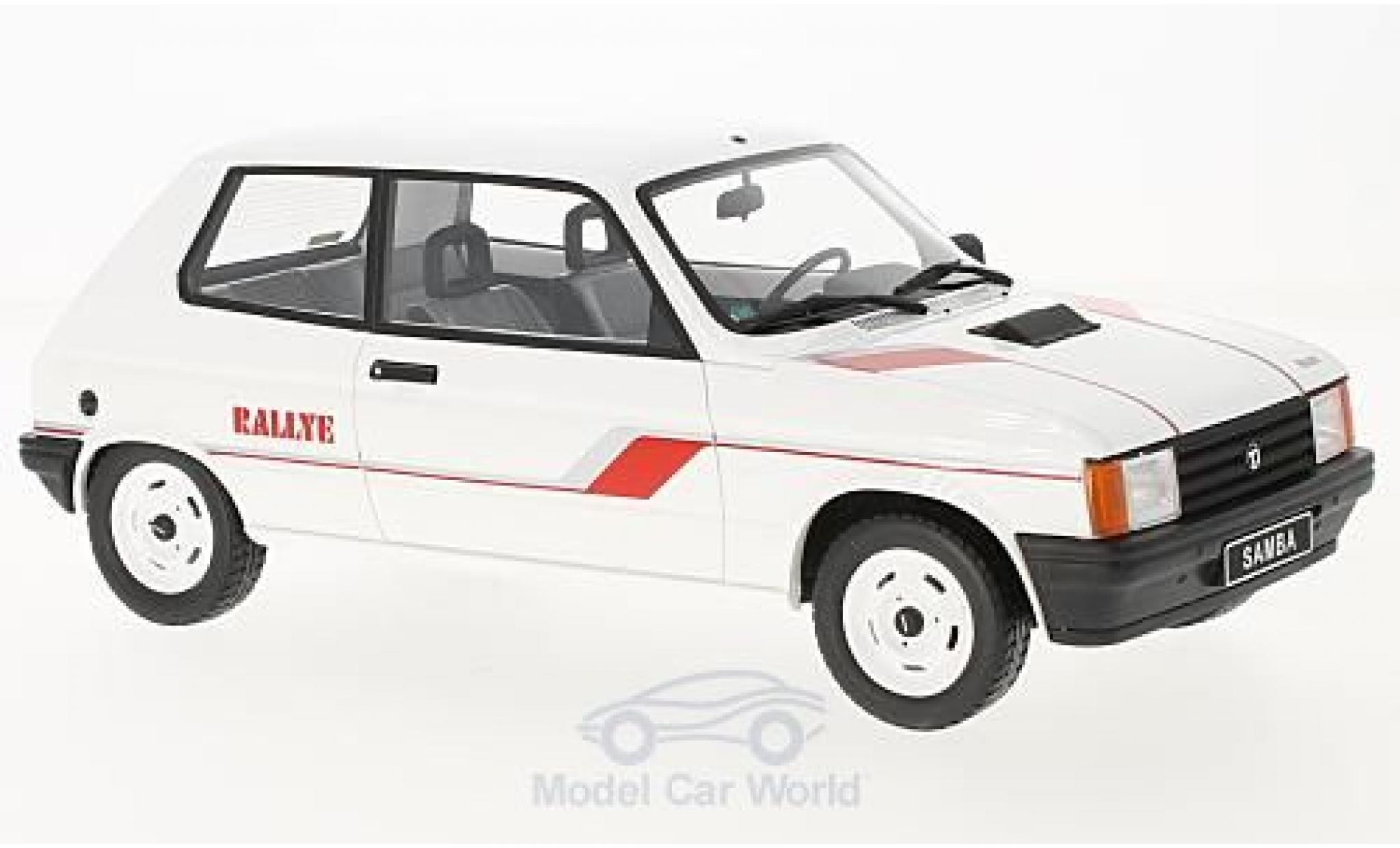 Talbot Samba 1/18 Ottomobile Rally wit/Dekor 1983 modelauto