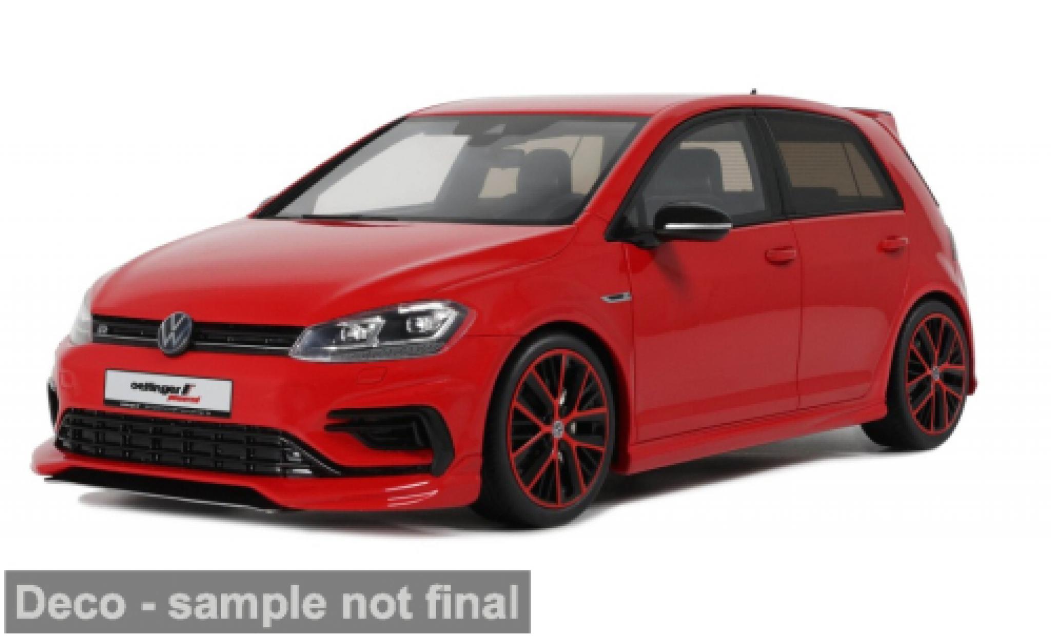 Volkswagen Golf 1/18 Ottomobile 7.5 R Oettinger rood 2018 Oettinger Politie 1:18 modelauto