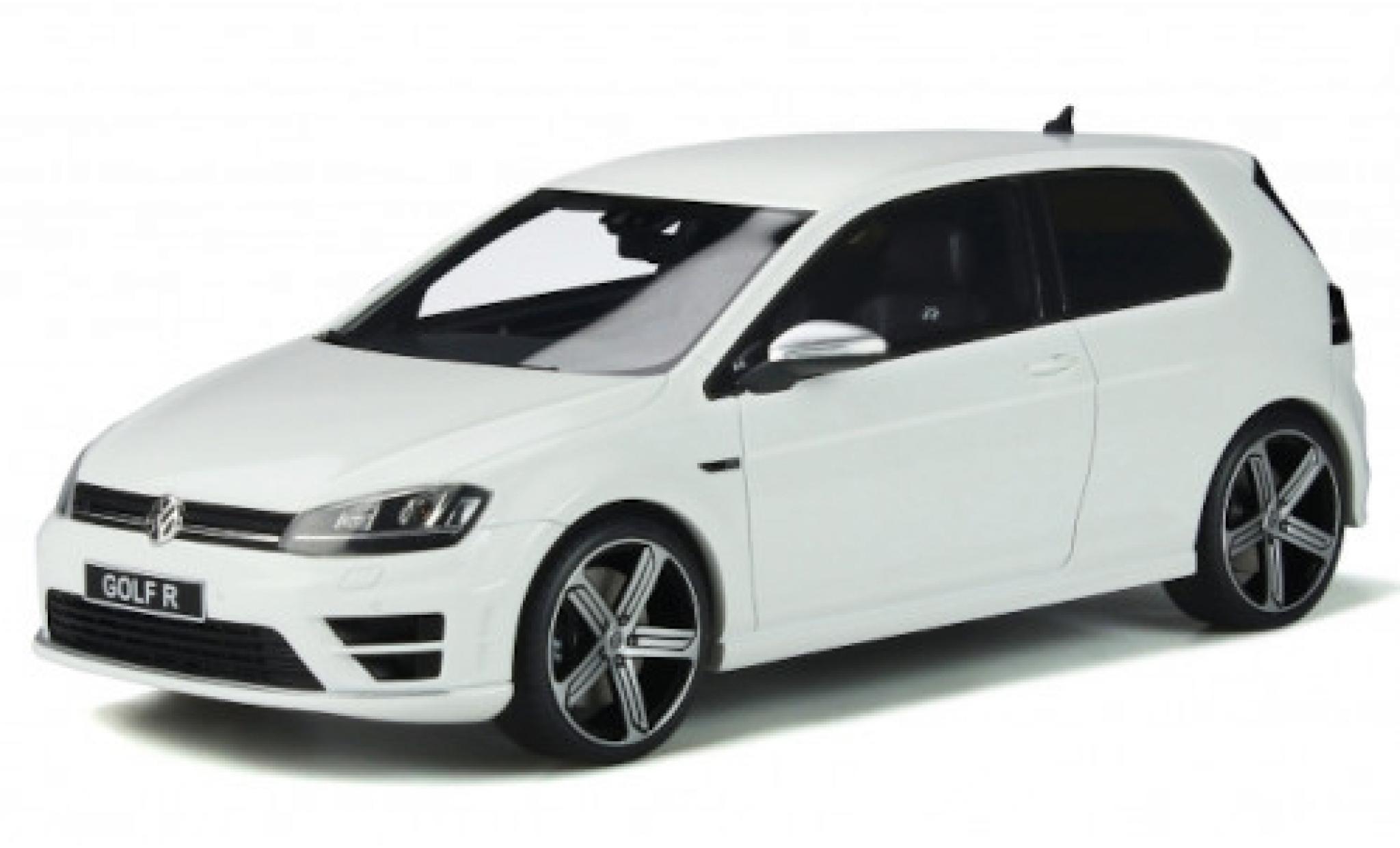 Volkswagen Golf 1/18 Ottomobile VII R wit 2014 modelauto