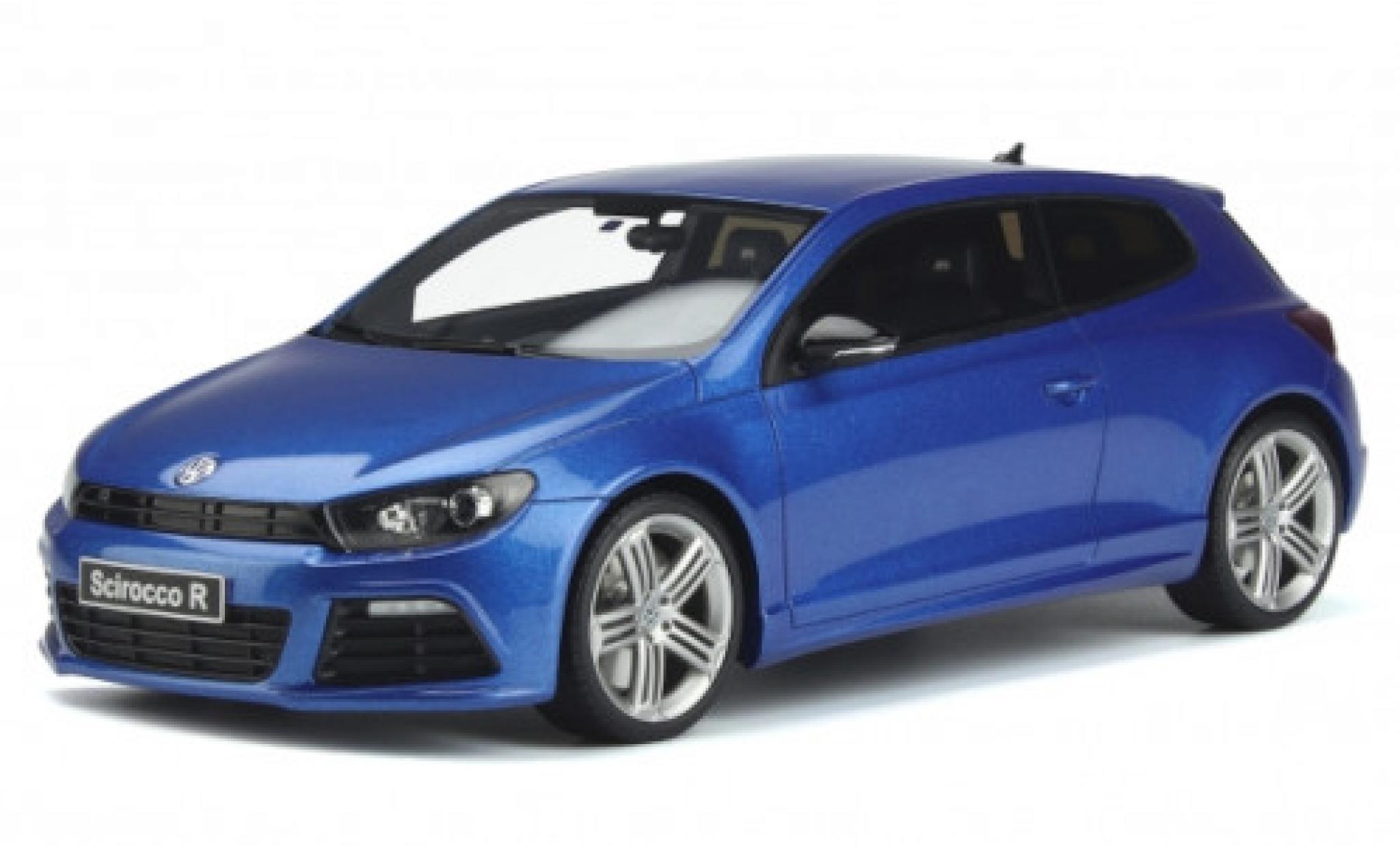 Volkswagen Scirocco 1/18 Ottomobile III R metallic blauw 2008 modelauto