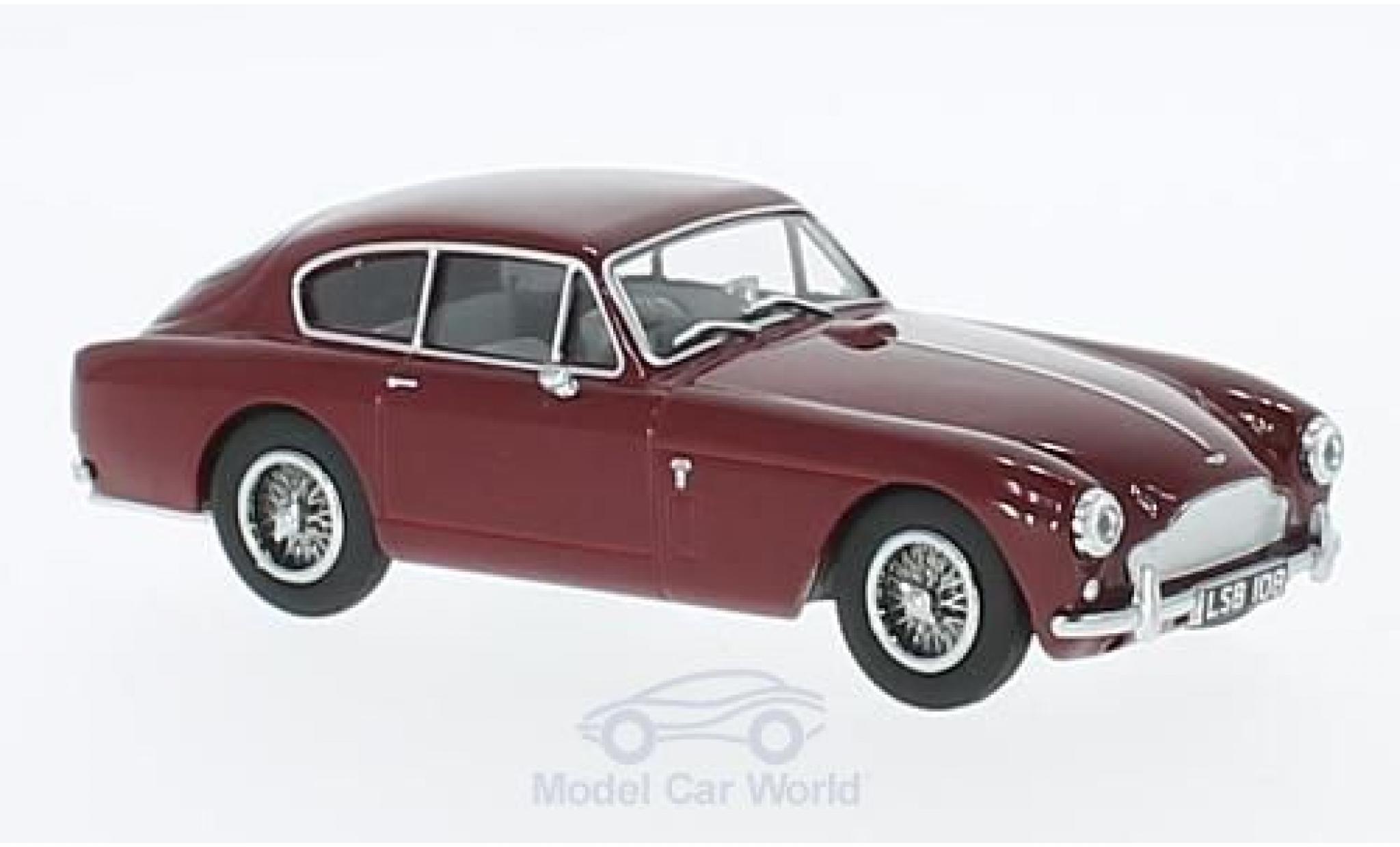 Aston Martin DB2 1/43 Oxford MkIII rood RHD modelauto