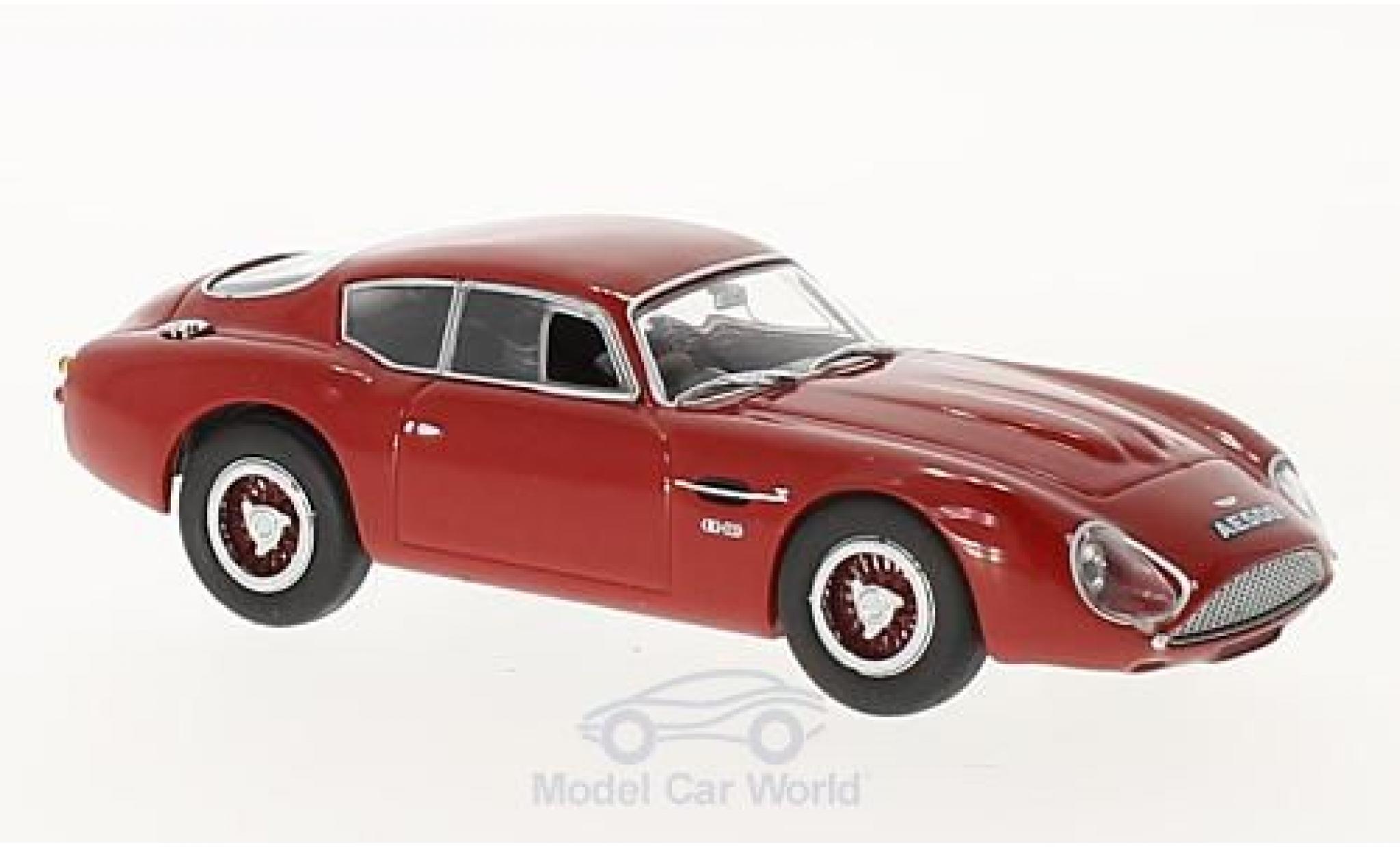 Aston Martin DB4 1/43 Oxford GT Zagato rood RHD modelauto