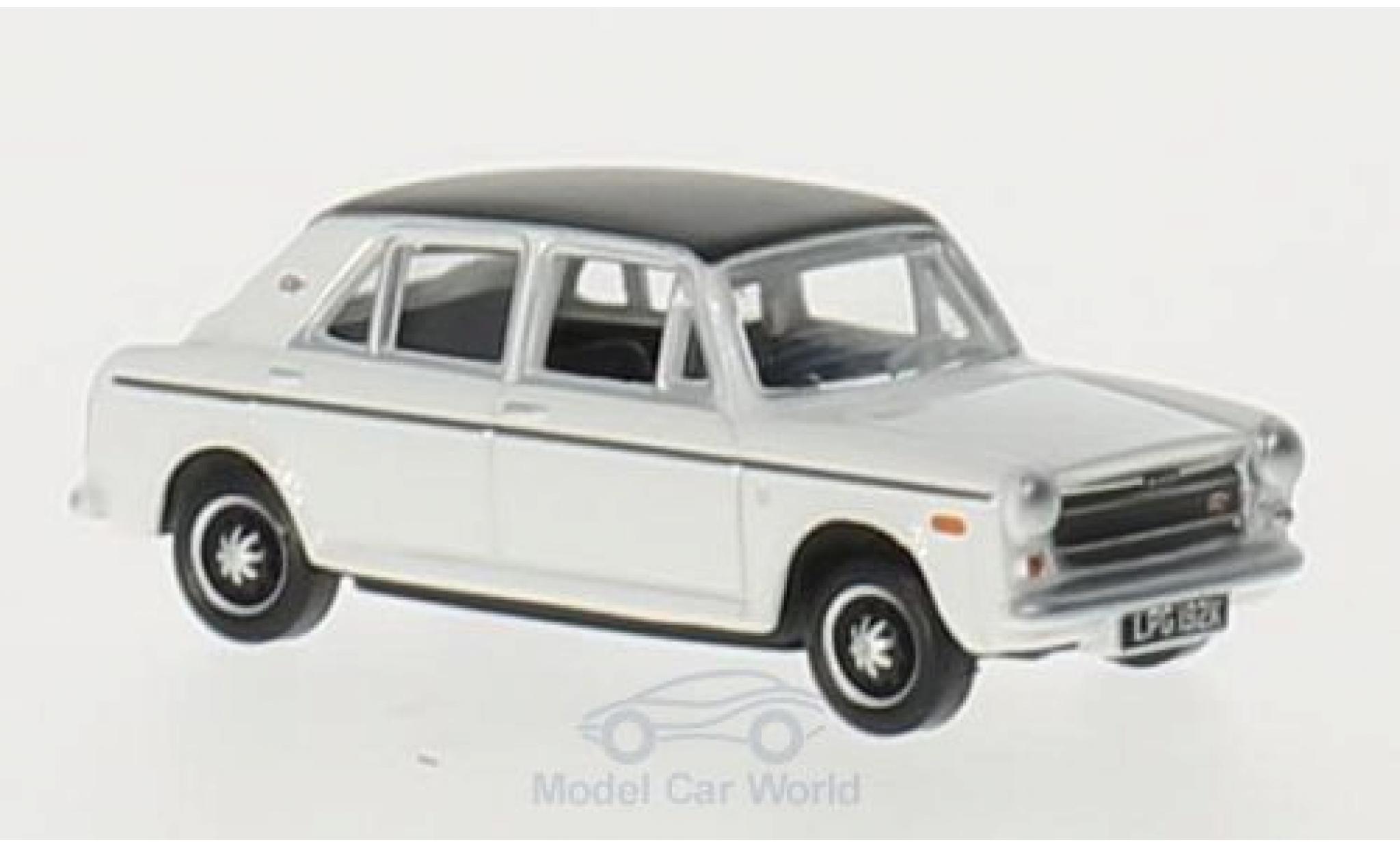 Austin 1300 1/76 Oxford wit/zwart RHD modelauto