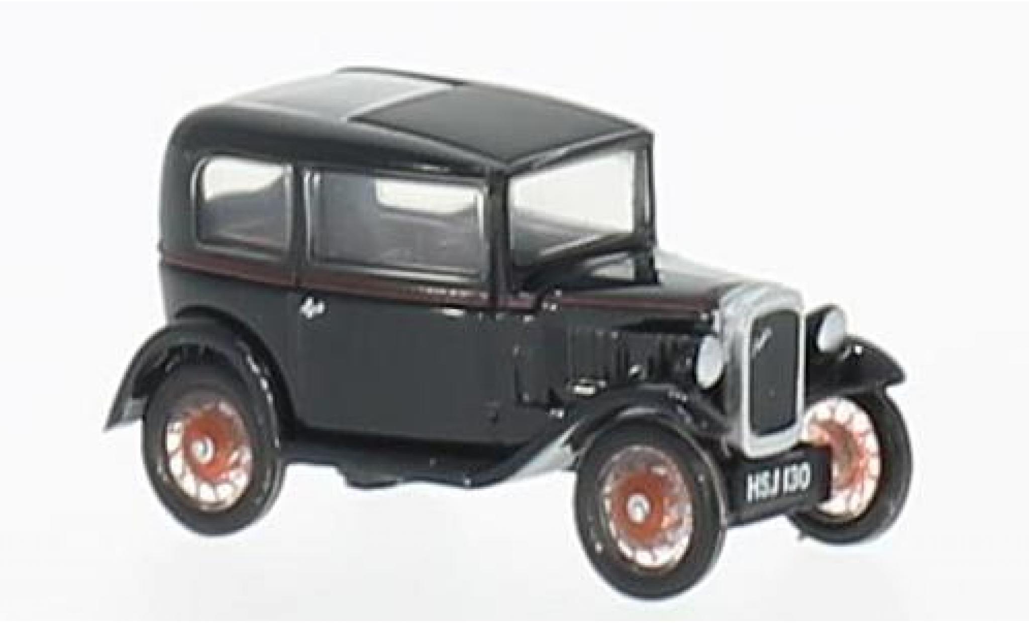 Austin Seven 1/76 Oxford RN Saloon zwart modelauto