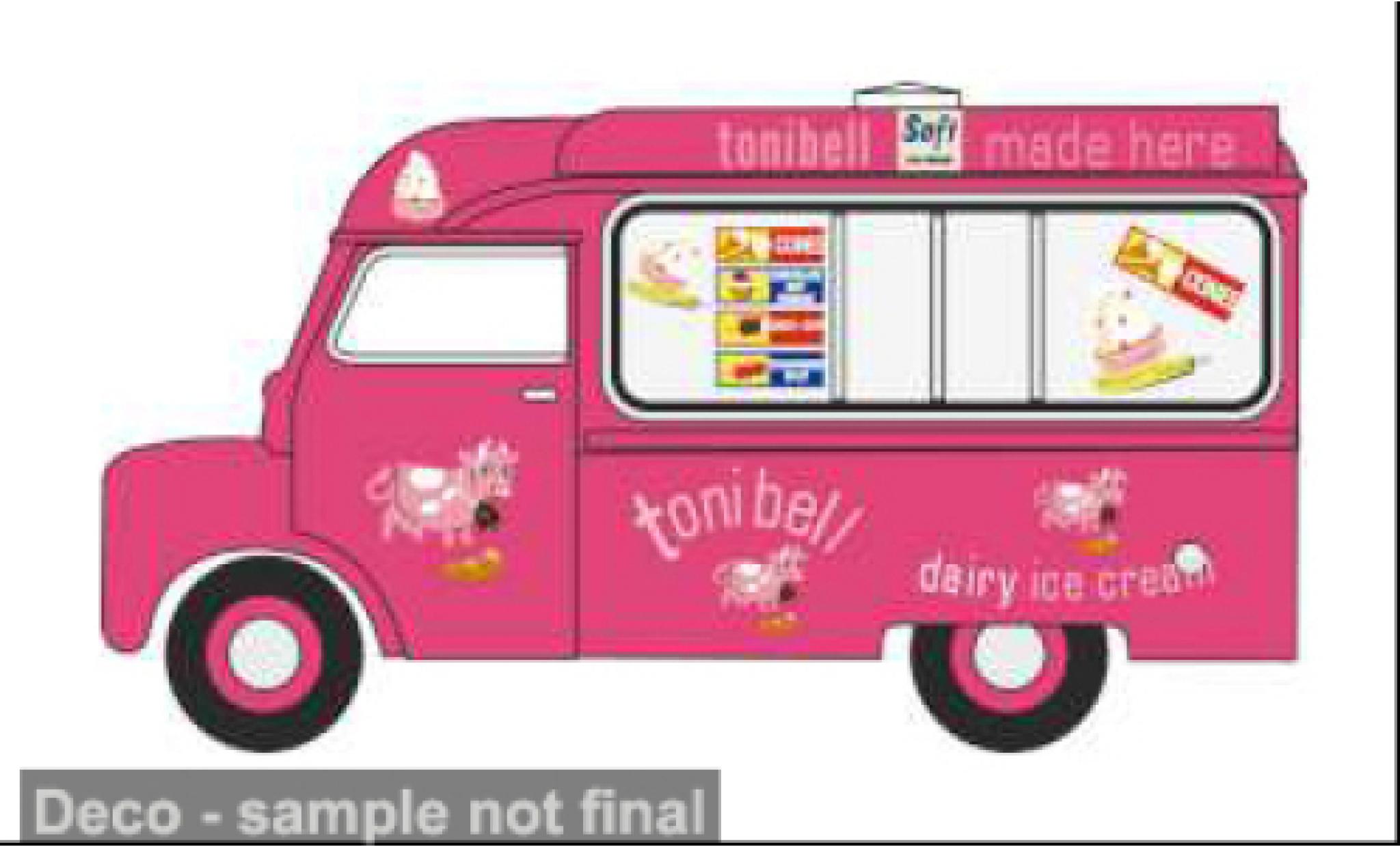 Bedford CA 1/76 Oxford Ice Cream Van Tonibell 1:76 modelauto