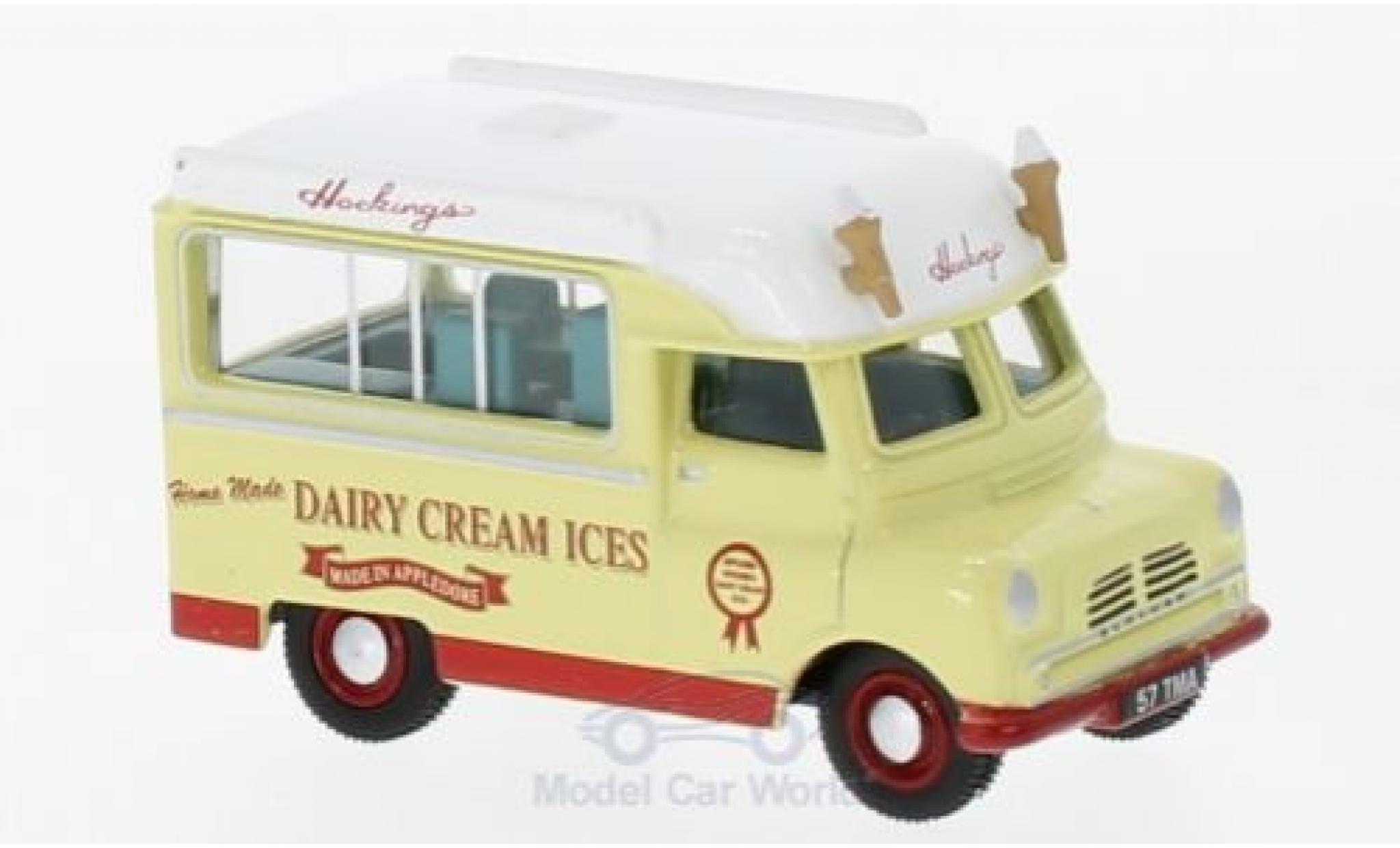 Bedford CA 1/76 Oxford RHD Ice Cream Hockings modelauto