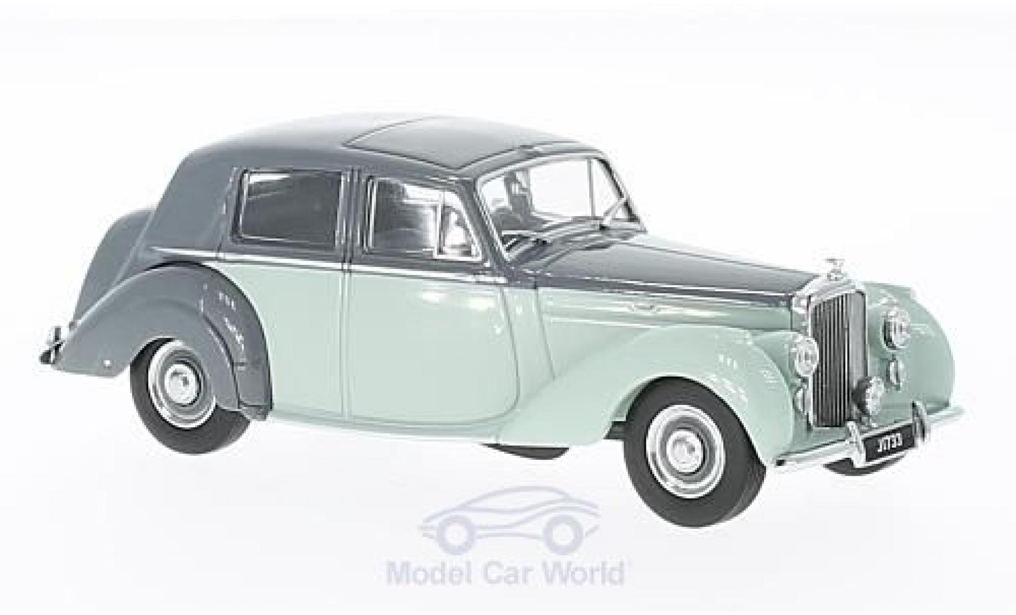Bentley Mark 6 1/43 Oxford MK VI grijs/grijs RHD modelauto