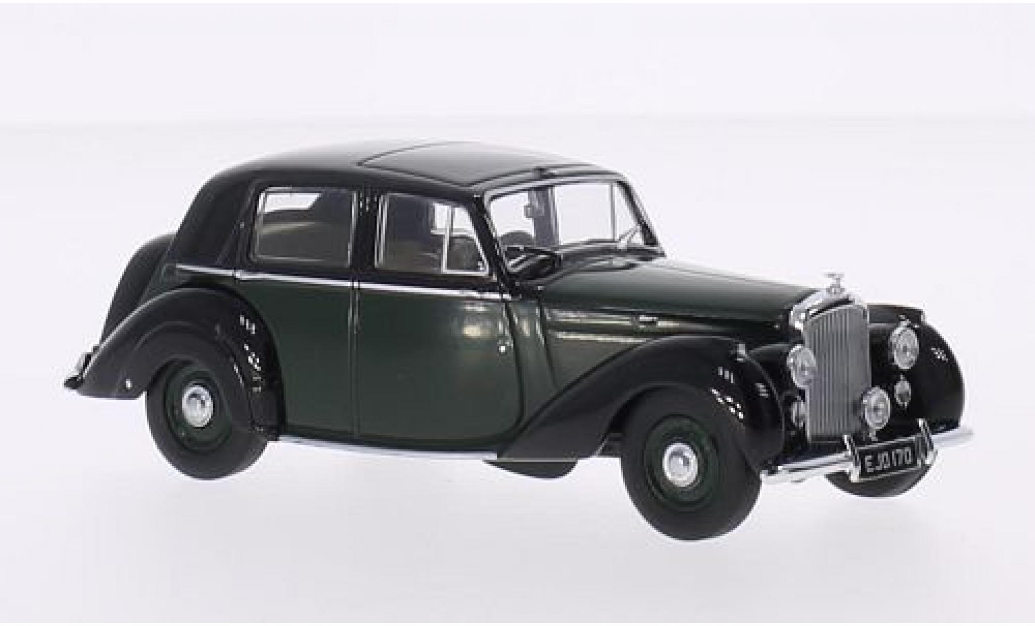 Bentley Mark 6 1/43 Oxford MK VI groen/zwart RHD modelauto