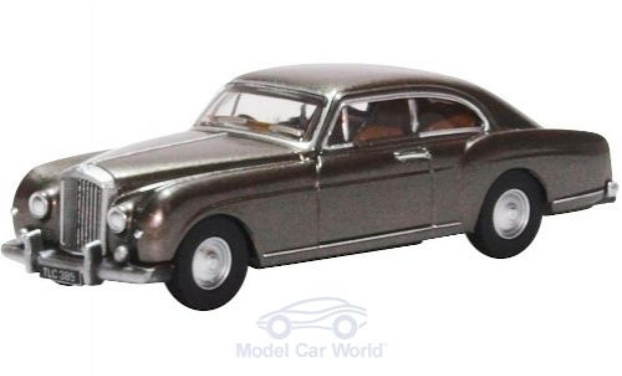 Bentley S1 1/76 Oxford Continental Fastback metallic grijs modelauto