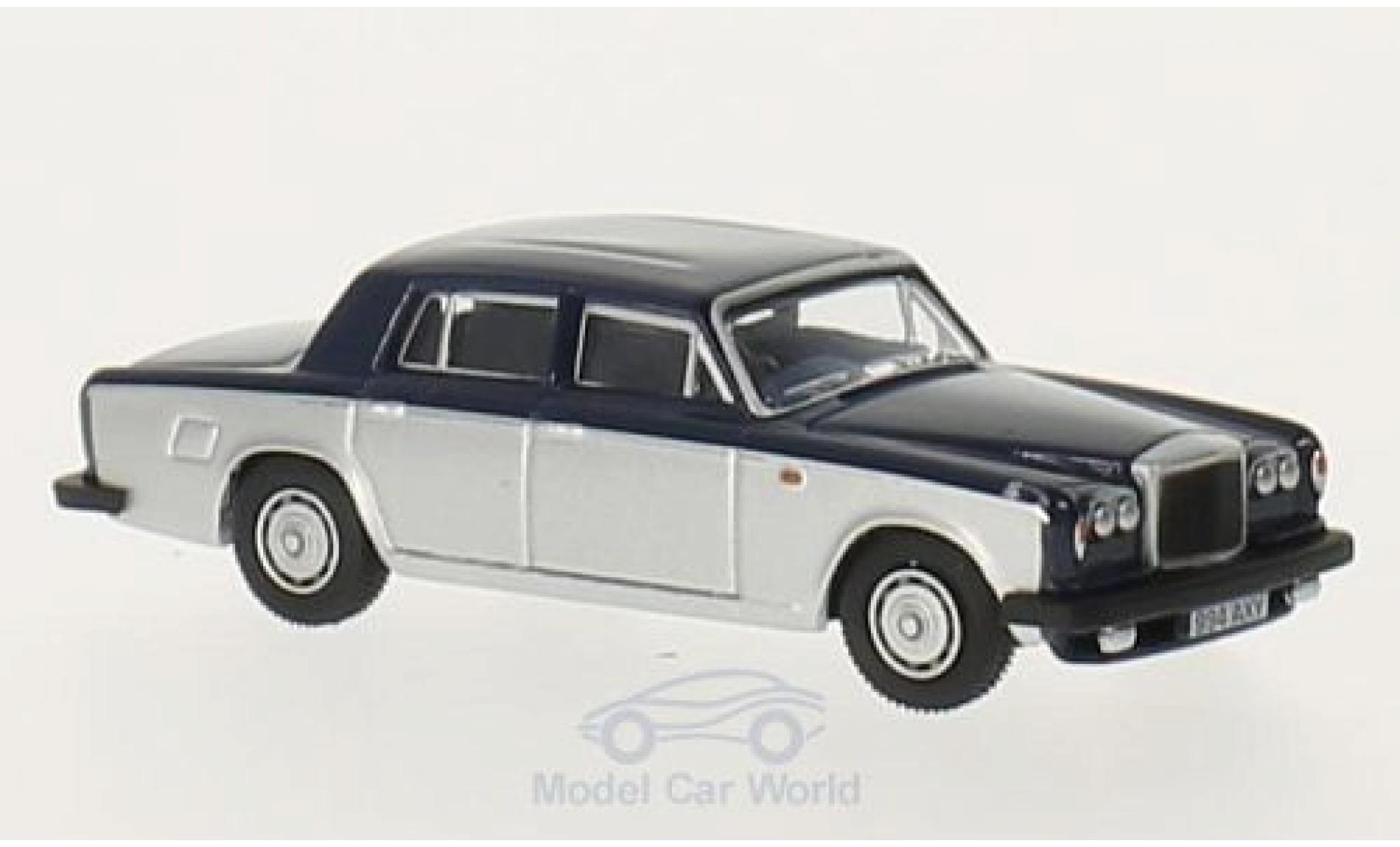 Bentley T2 1/76 Oxford blauw/grijs RHD modelauto