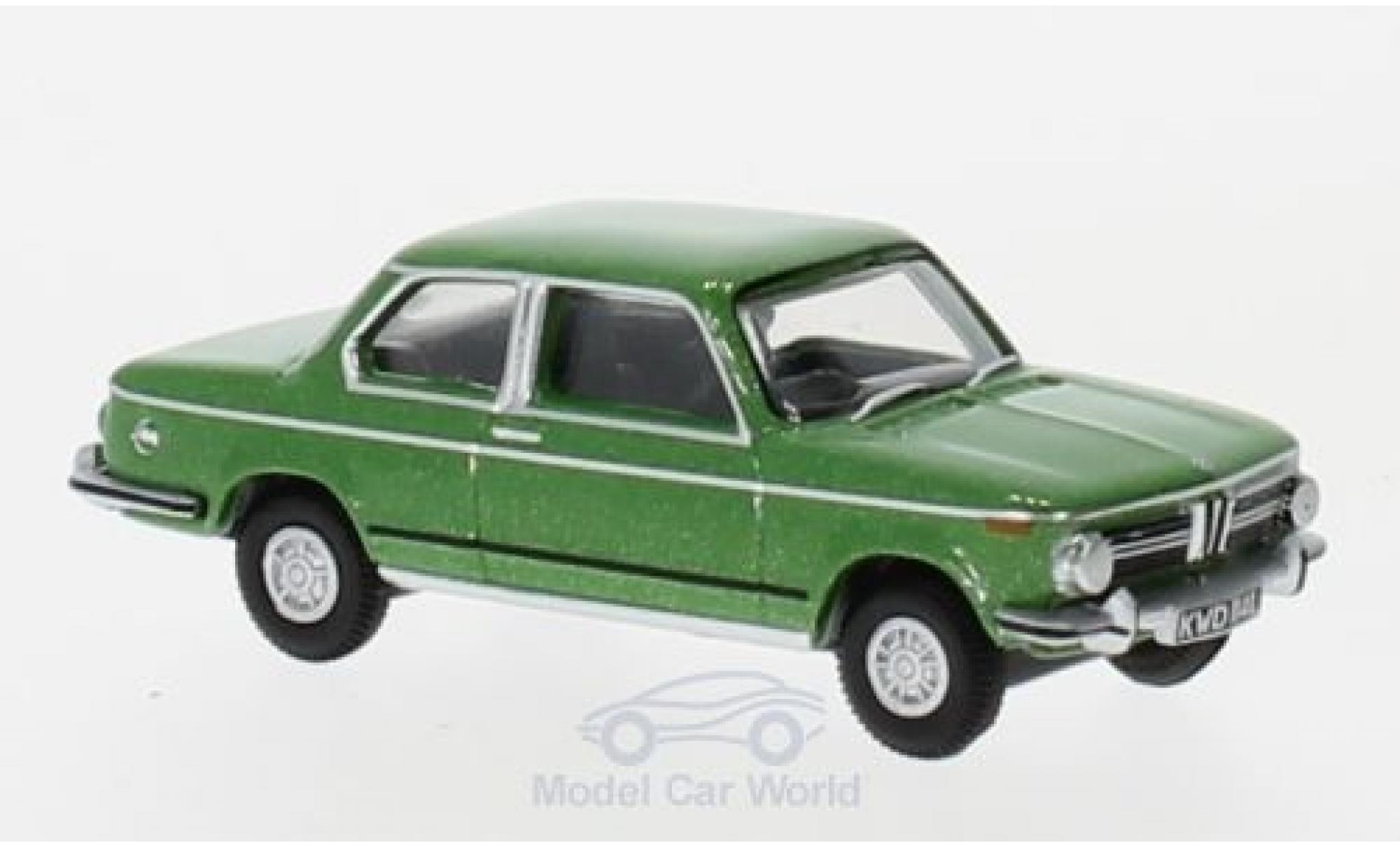 Bmw 2002 1/76 Oxford metallic groen modelauto