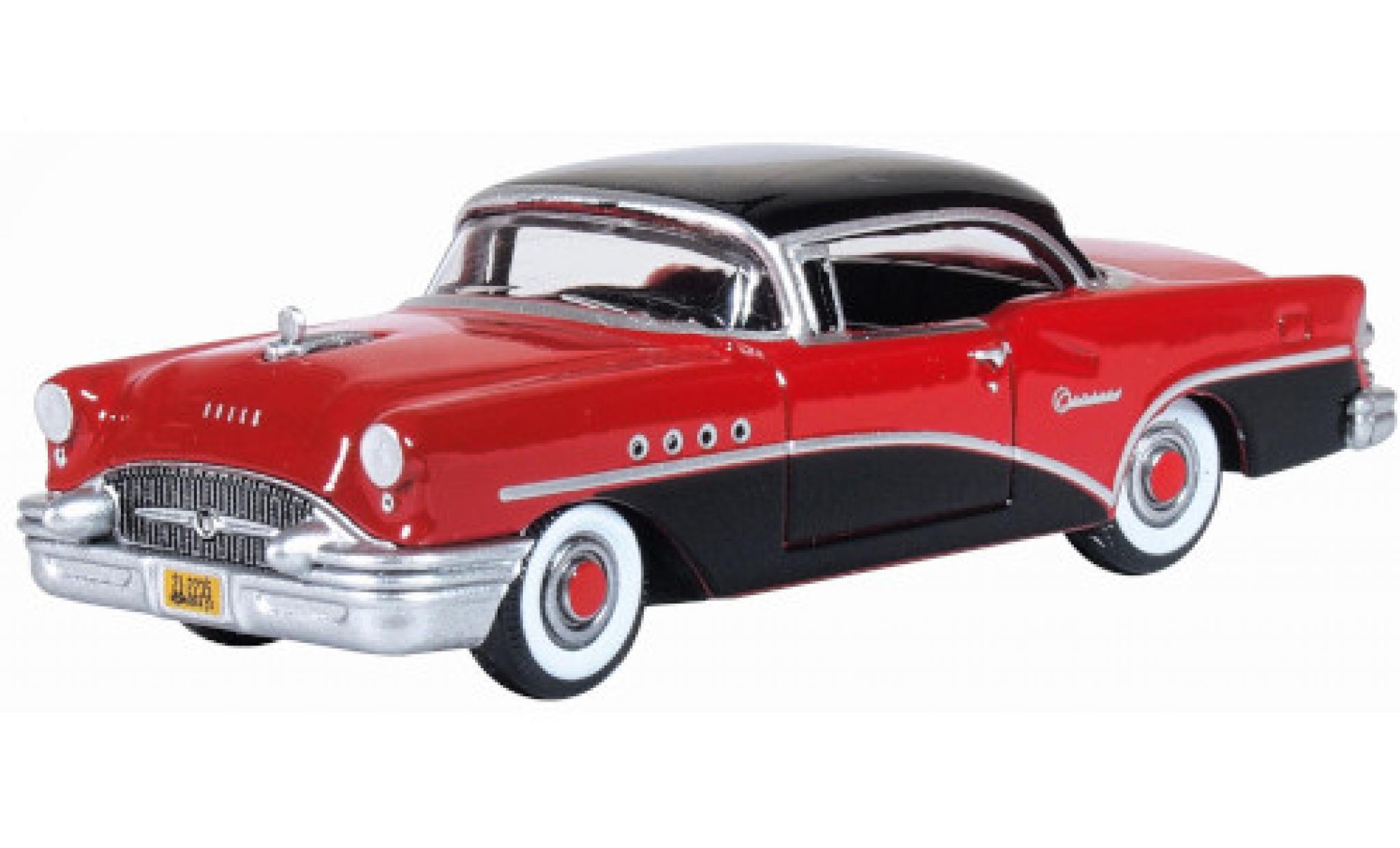 Buick Century 1/87 Oxford rood/zwart 1955 modelauto