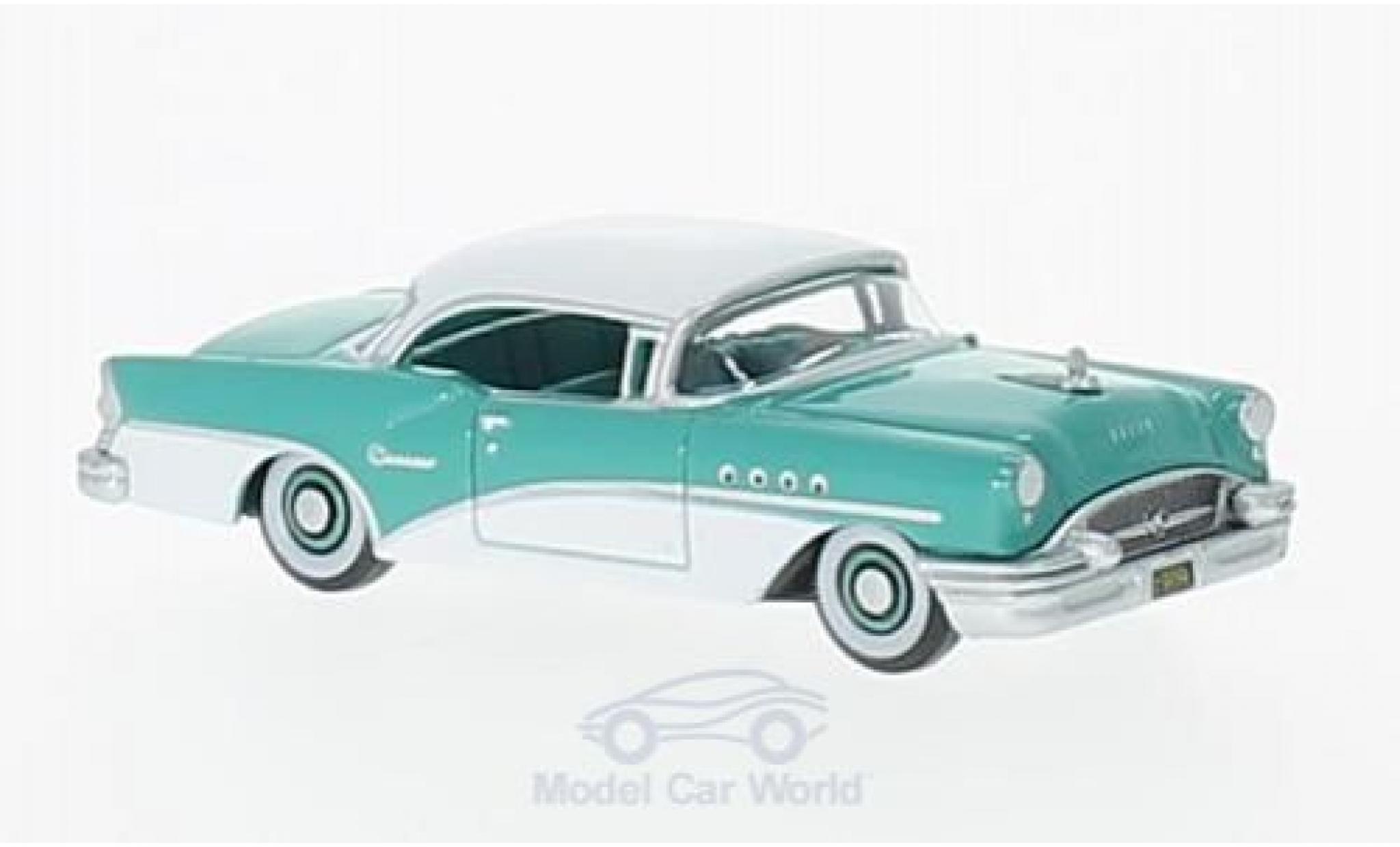 Buick Century 1/87 Oxford t&uuml;rkis/wit 1955 modelauto