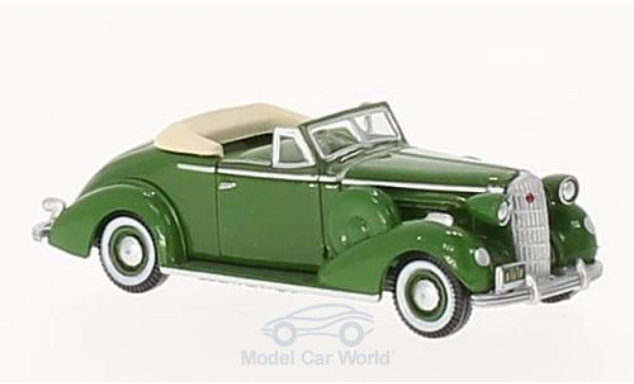 Buick Special 1/87 Oxford Cabriolet Coupe groen 1936 modelauto
