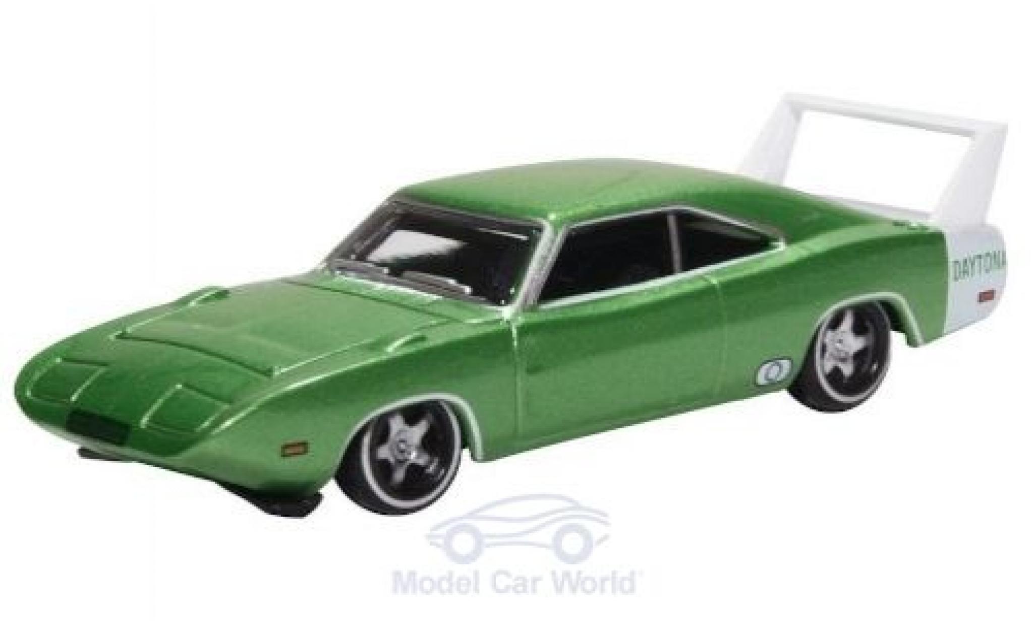 Dodge Charger 1/87 Oxford Daytona metallic groen 1969 modelauto