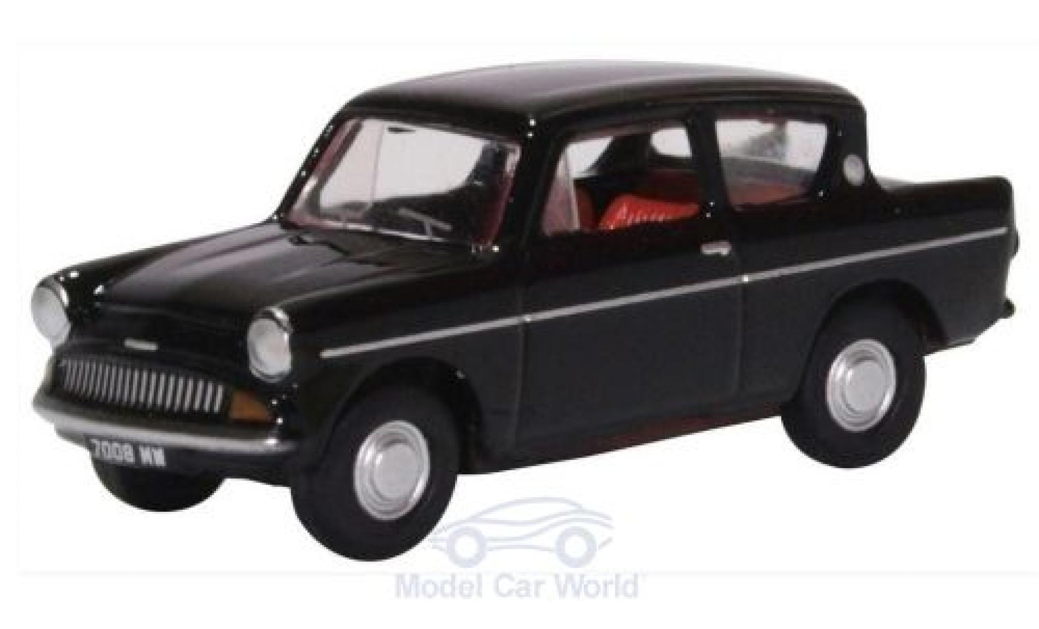 Ford Anglia 1/76 Oxford 105E zwart 1962 modelauto