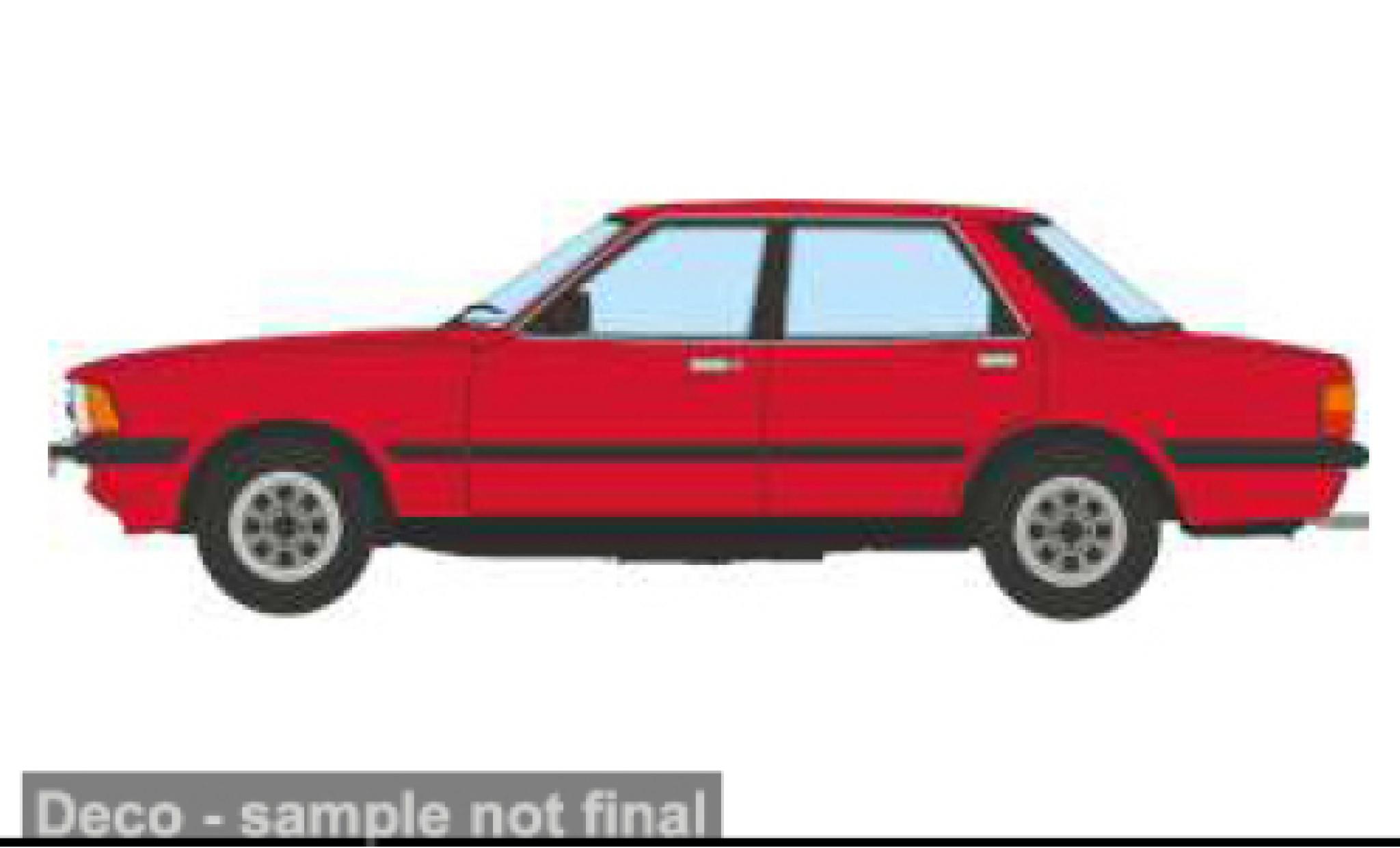 Ford Cortina 1/76 Oxford MK V rood 1:76 modelauto