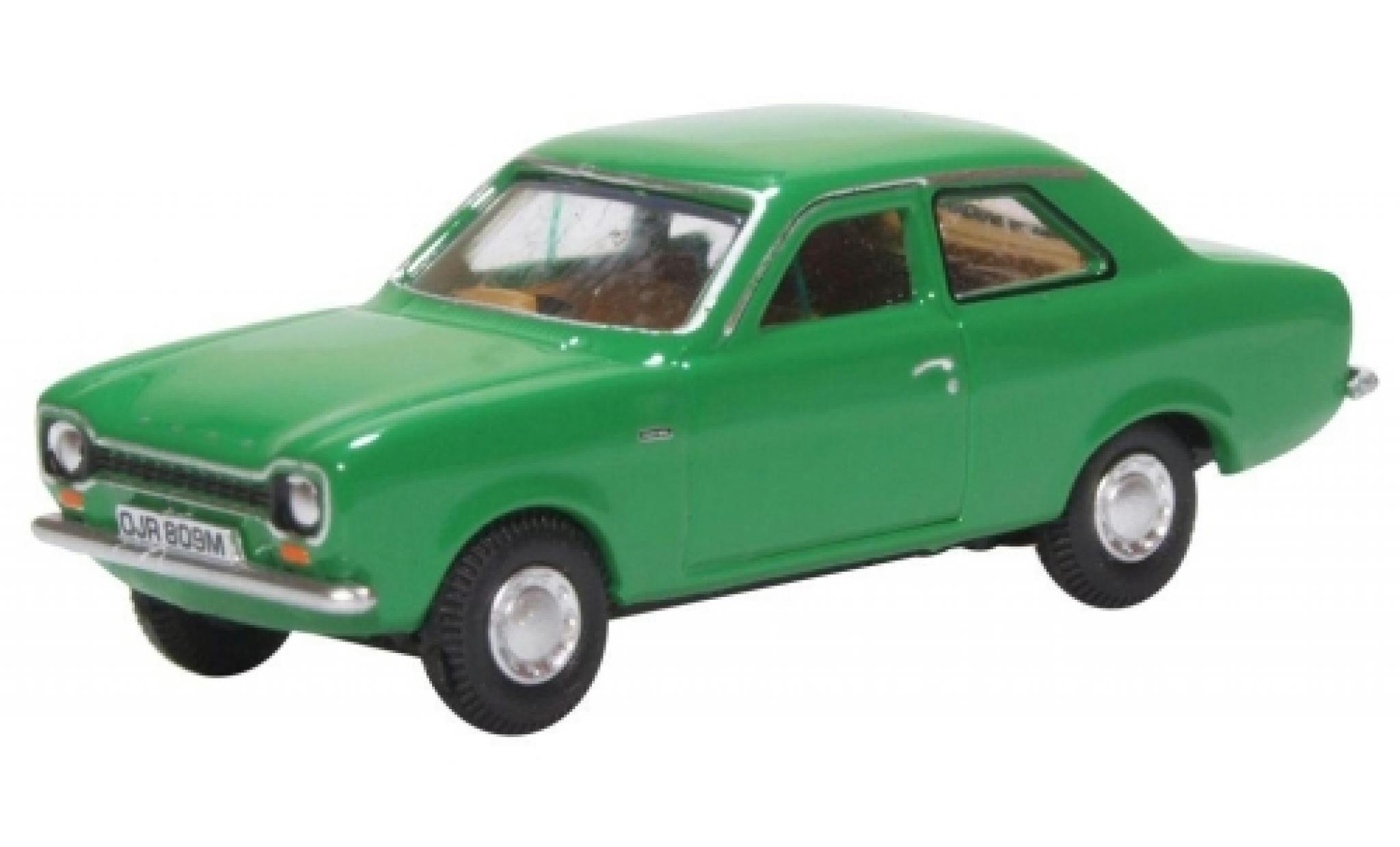 Ford Escort 1/76 Oxford MKI groen modelauto