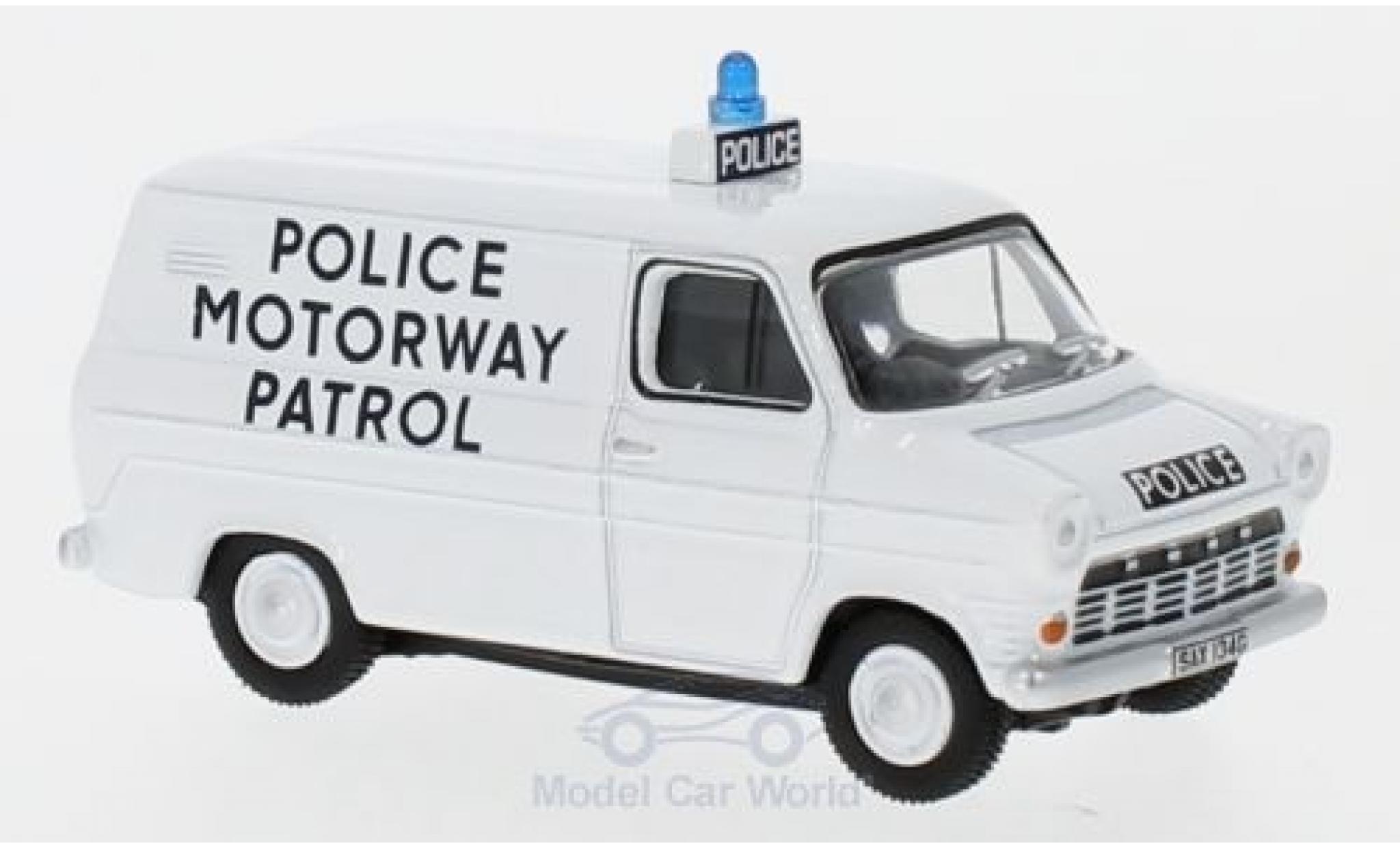 Ford Transit 1/76 Oxford MK1 Politie Motorway Patrol (Gwent) modelauto