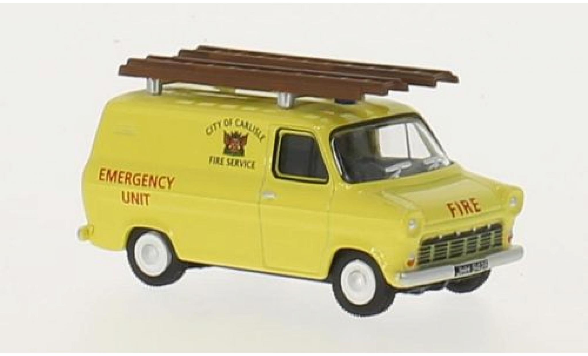 Ford Transit 1/76 Oxford Mk1 RHD City of Carlisle Fire Service modelauto