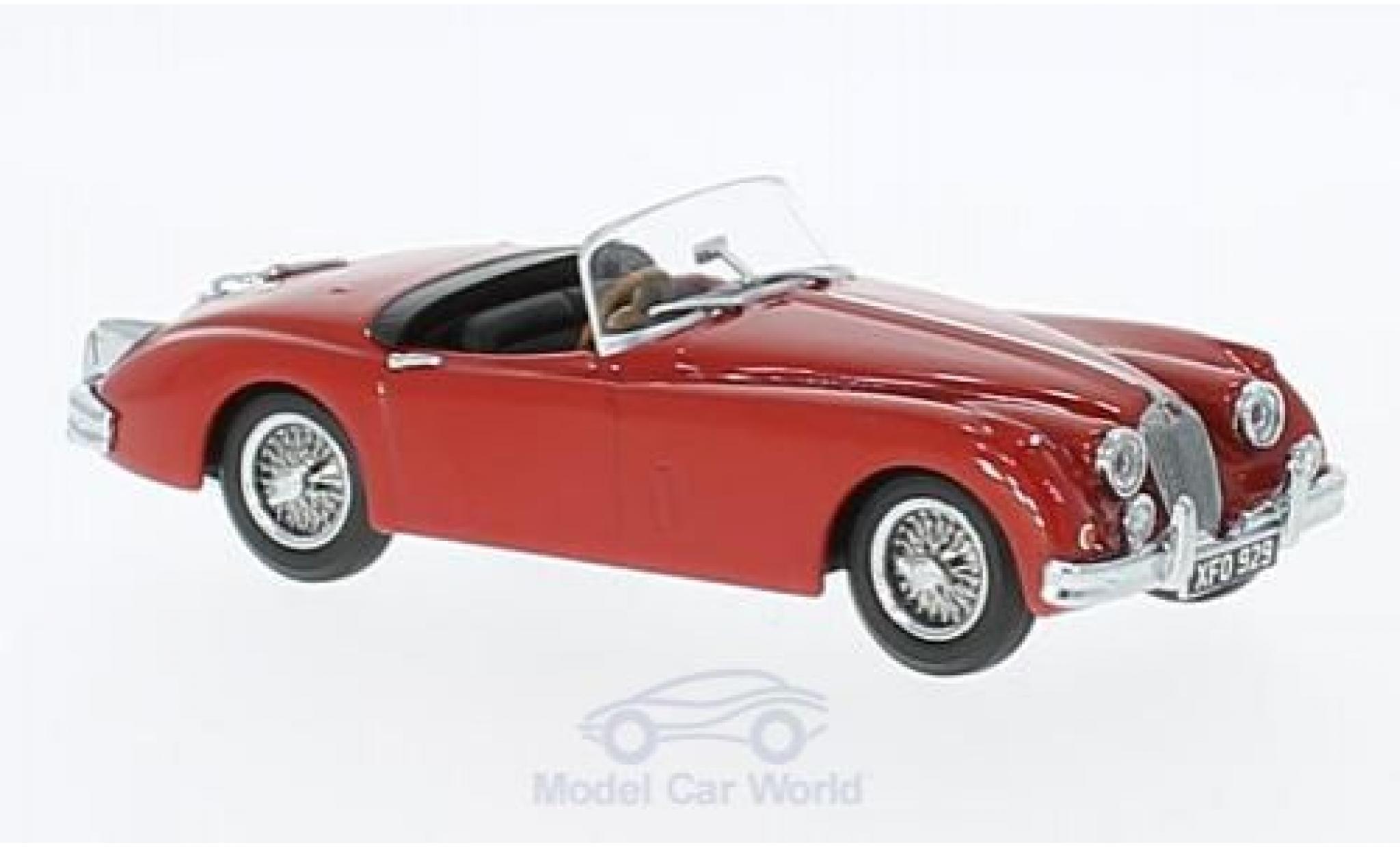 Jaguar XK 150 1/43 Oxford 150 Roadster rood RHD modelauto