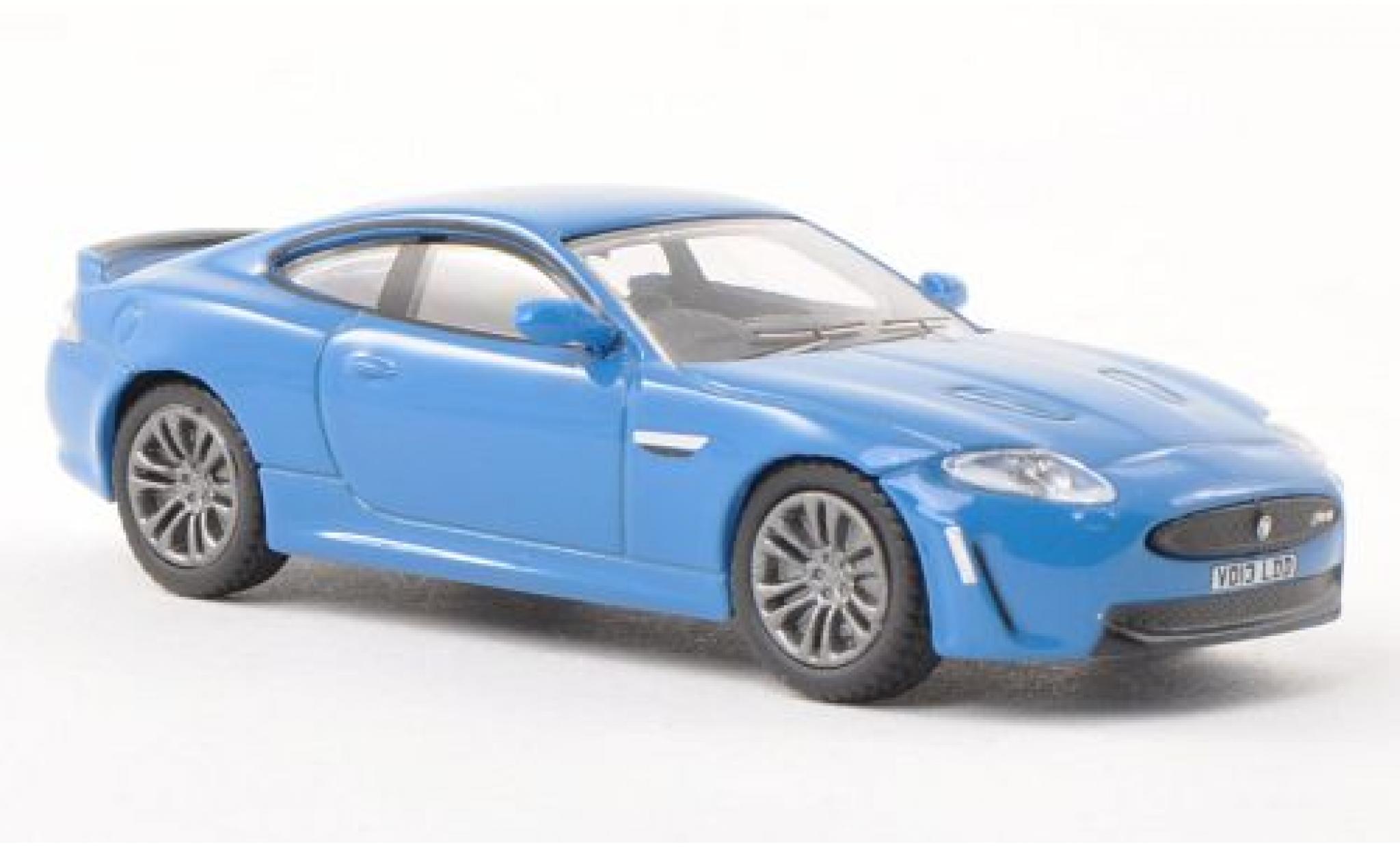 Jaguar XKR 1/76 Oxford -S blauw modelauto