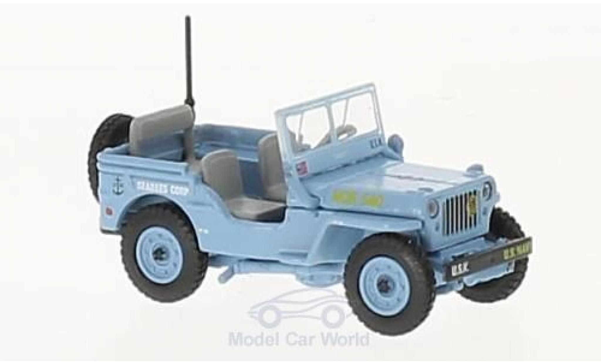 Jeep Willys 1/76 Oxford MB US Navy Seebees modelauto