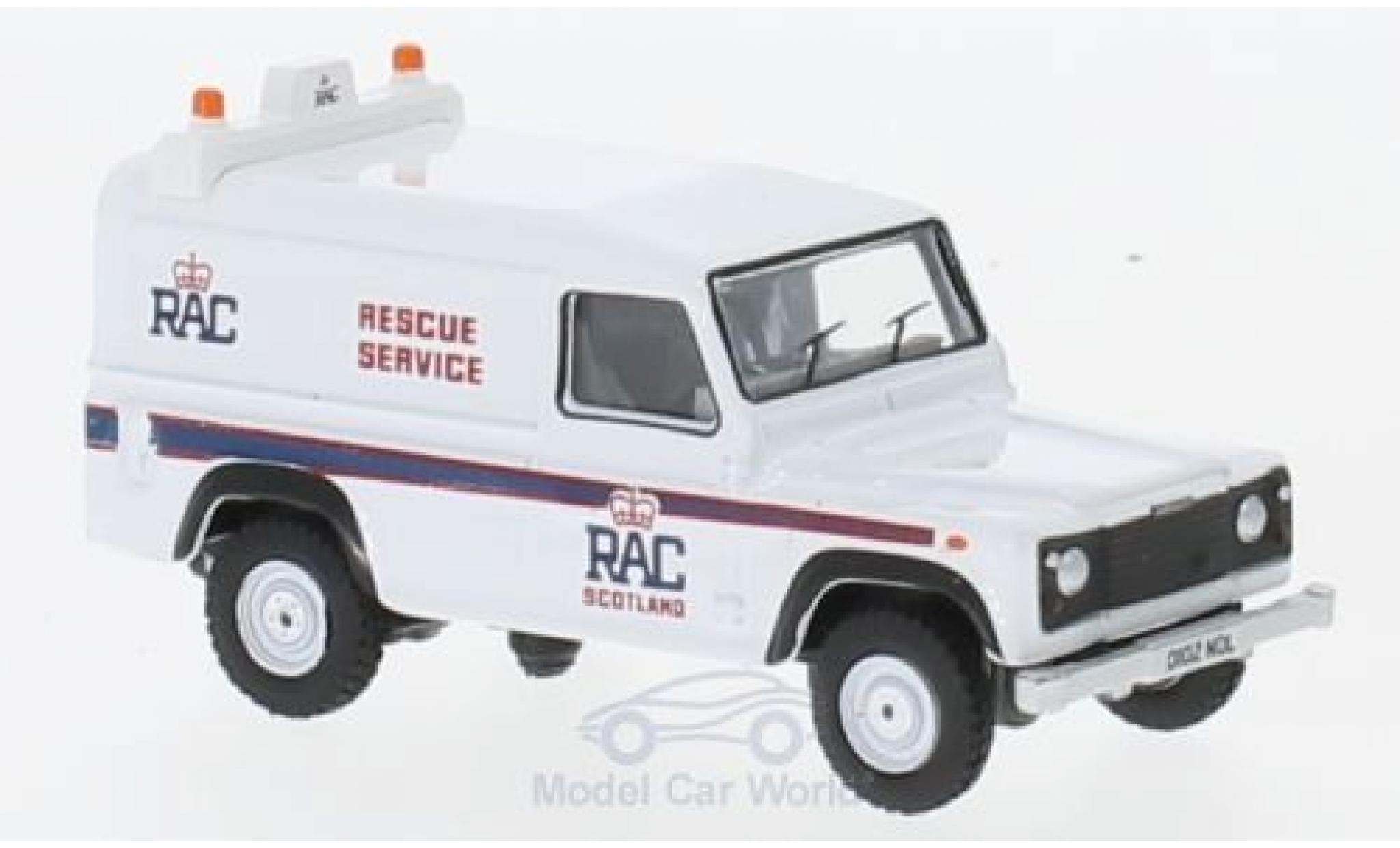 Land Rover Defender 1/76 Oxford LWB Hardback RAC modelauto